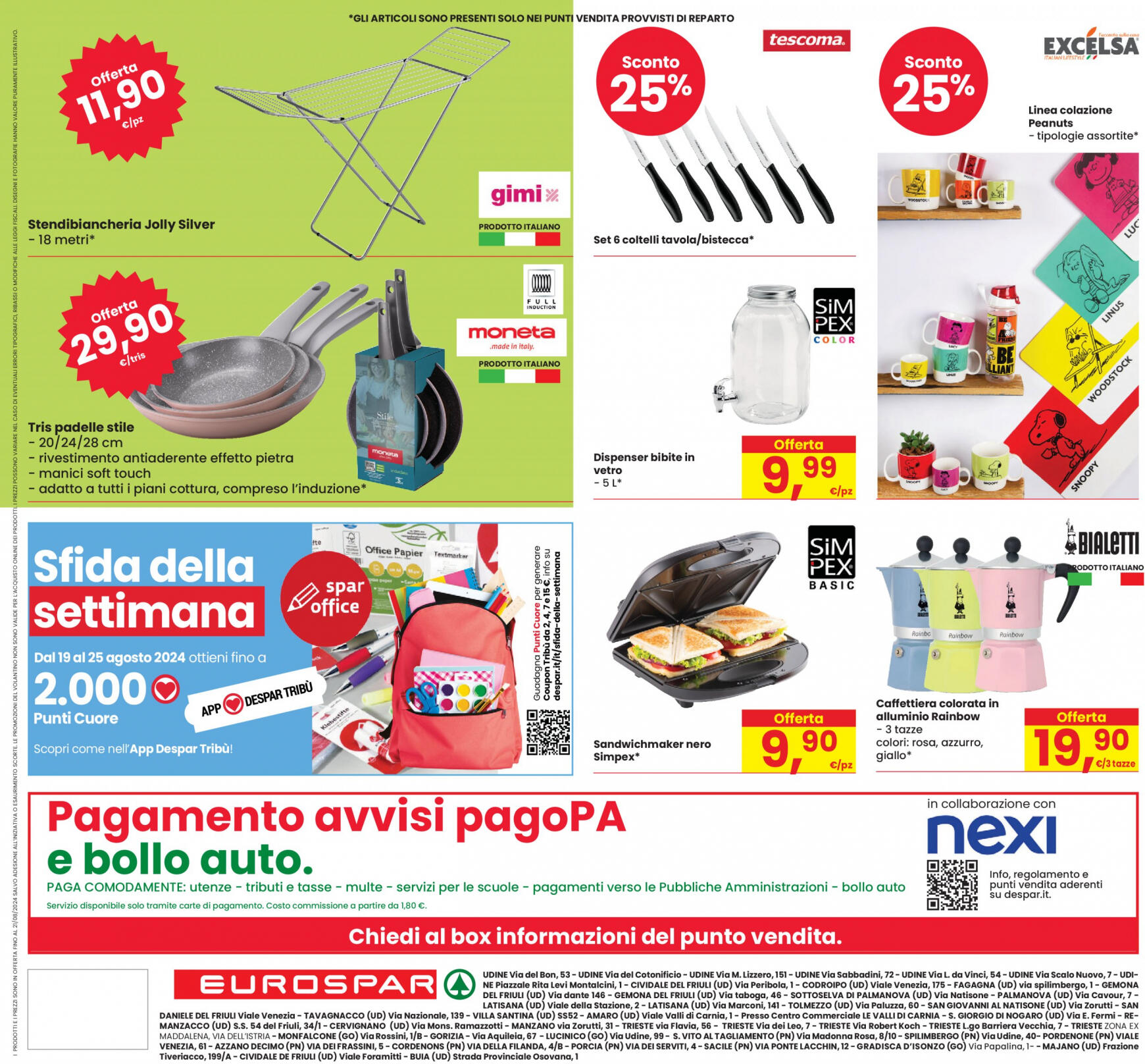 eurospar - Nuovo volantino Eurospar 08.08. - 21.08. - page: 24