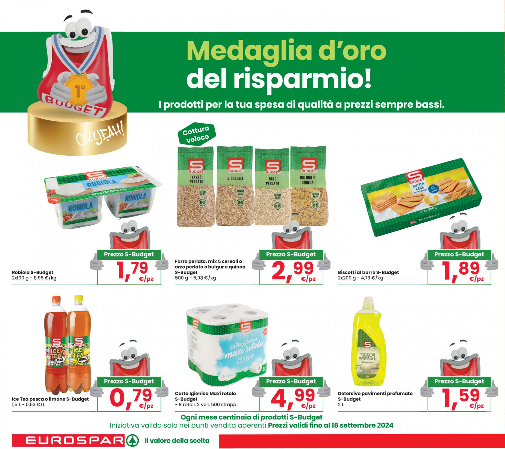 eurospar - Nuovo volantino Eurospar 08.08. - 21.08. - page: 4