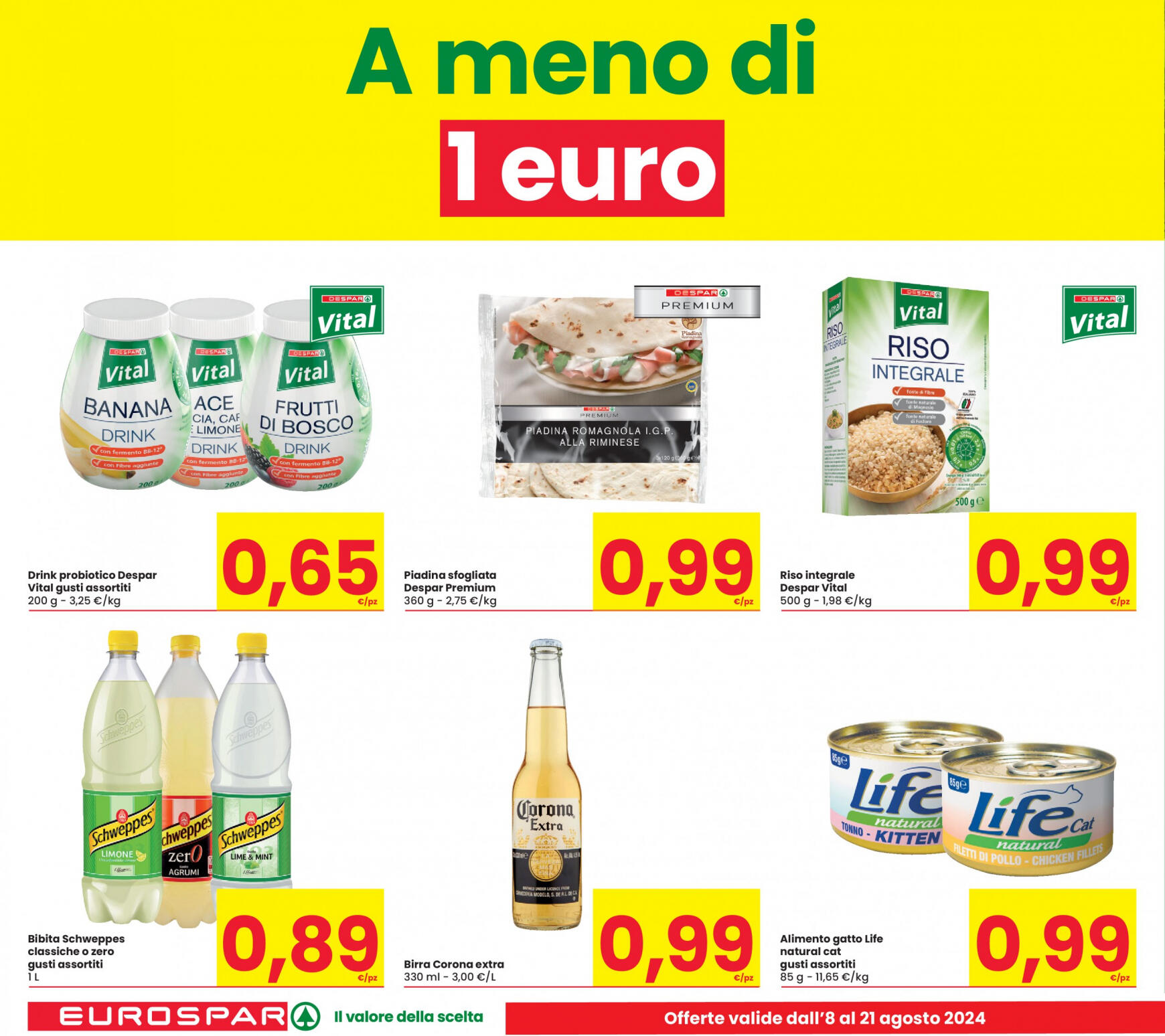 eurospar - Nuovo volantino Eurospar 08.08. - 21.08. - page: 14