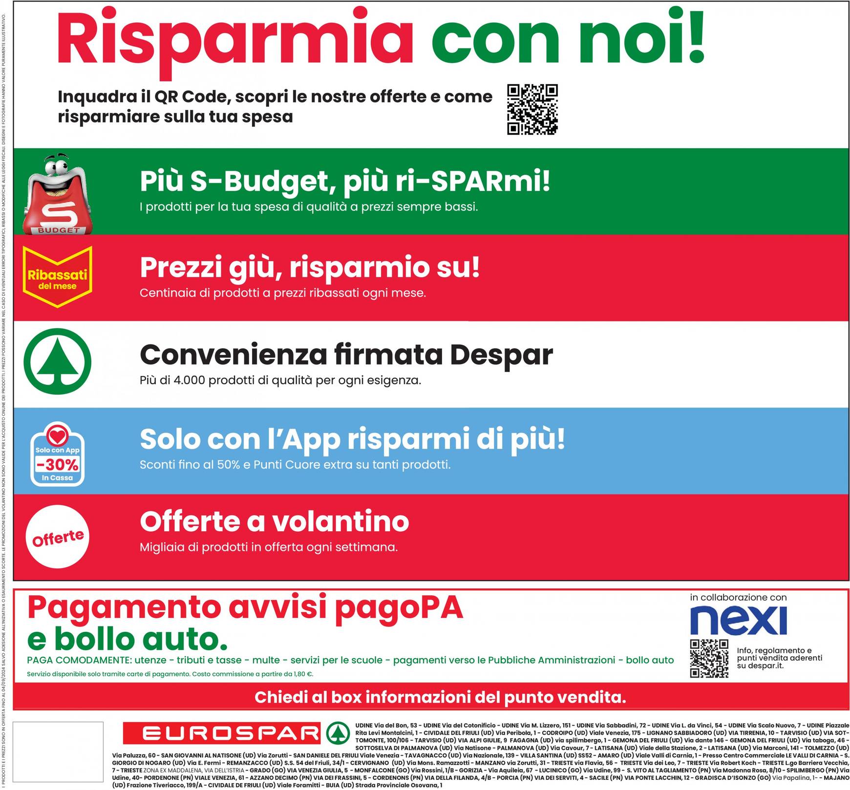 eurospar - Nuovo volantino Eurospar 22.08. - 04.09. - page: 24