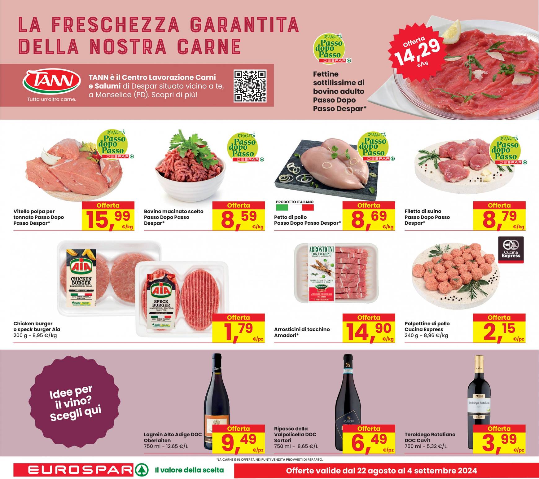 eurospar - Nuovo volantino Eurospar 22.08. - 04.09. - page: 10