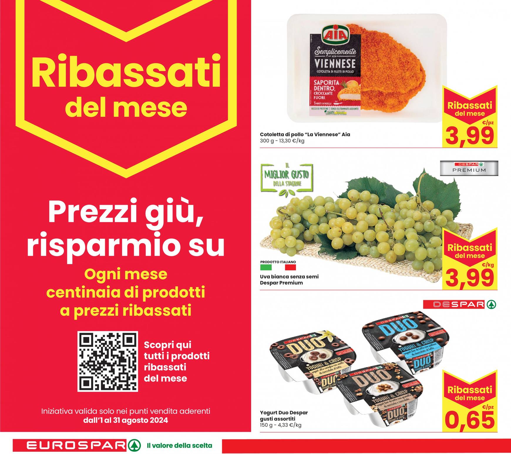 eurospar - Nuovo volantino Eurospar 22.08. - 04.09. - page: 4