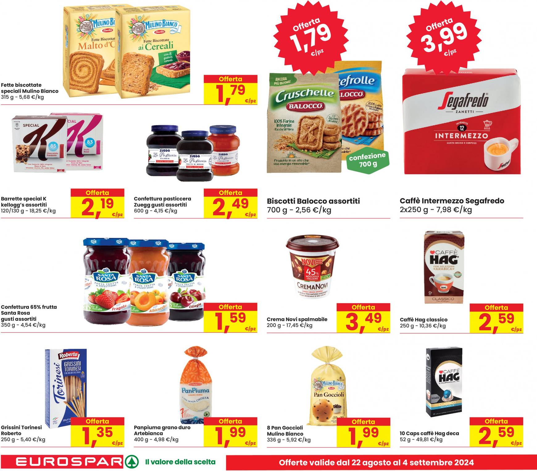 eurospar - Nuovo volantino Eurospar 22.08. - 04.09. - page: 16