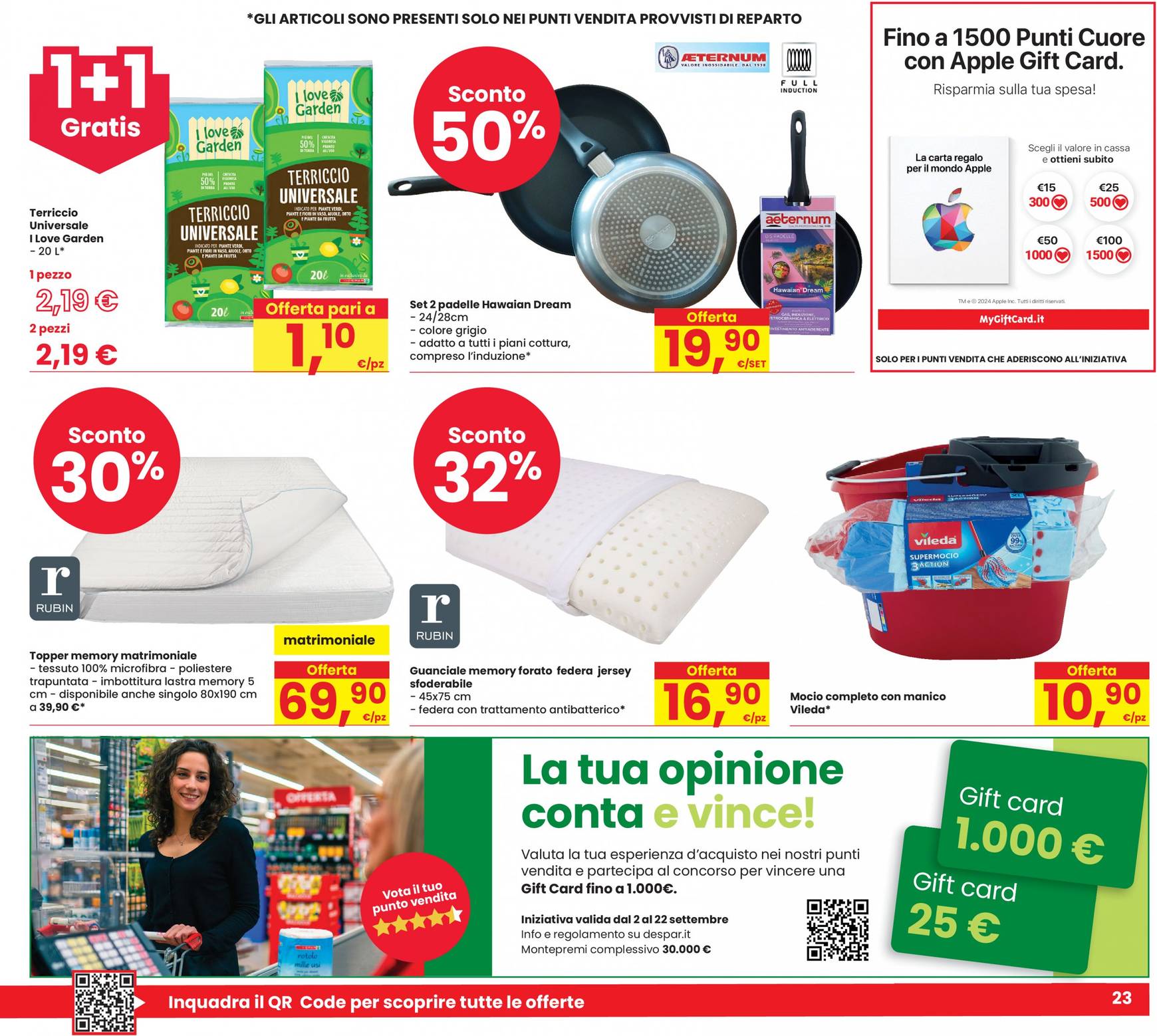 eurospar - Nuovo volantino Eurospar 05.09. - 18.09. - page: 23