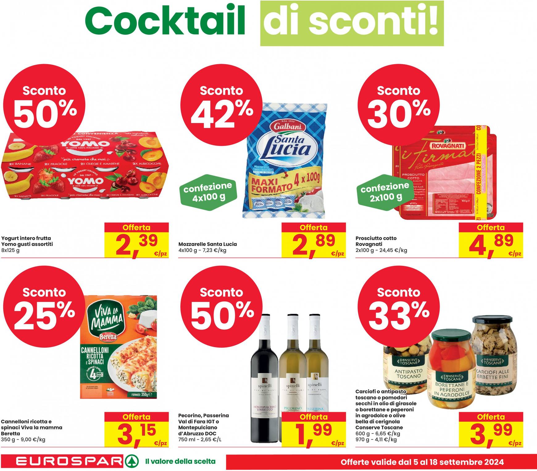 eurospar - Nuovo volantino Eurospar 05.09. - 18.09. - page: 2