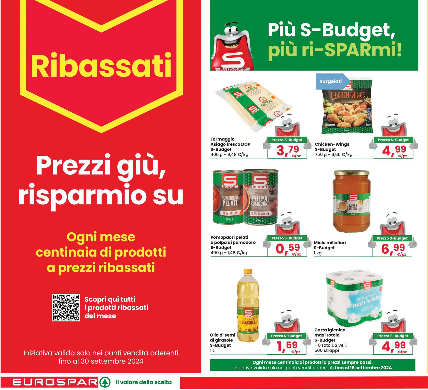 eurospar - Nuovo volantino Eurospar 05.09. - 18.09. - page: 16