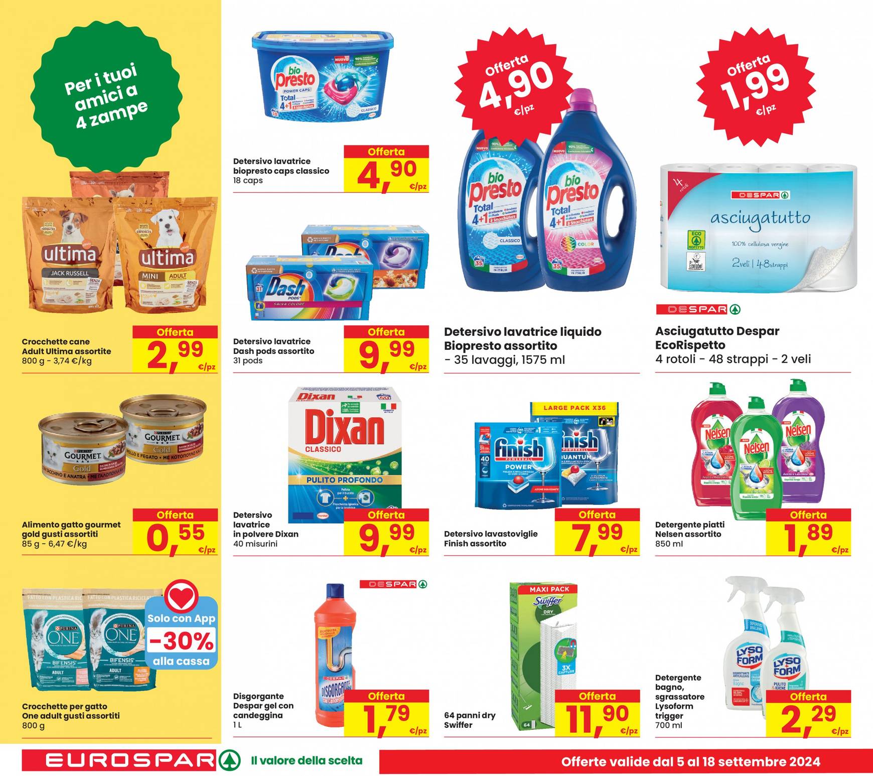 eurospar - Nuovo volantino Eurospar 05.09. - 18.09. - page: 20