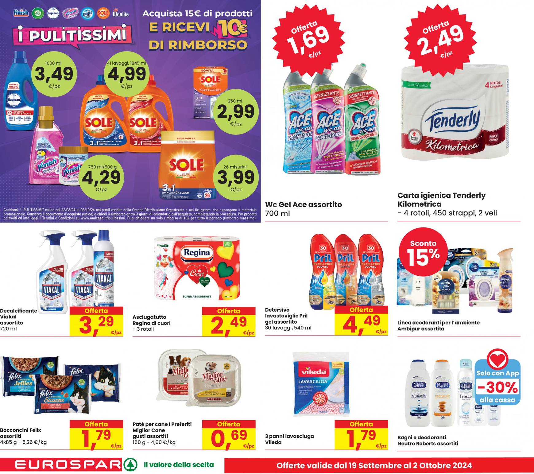 eurospar - Nuovo volantino Eurospar 19.09. - 02.10. - page: 22