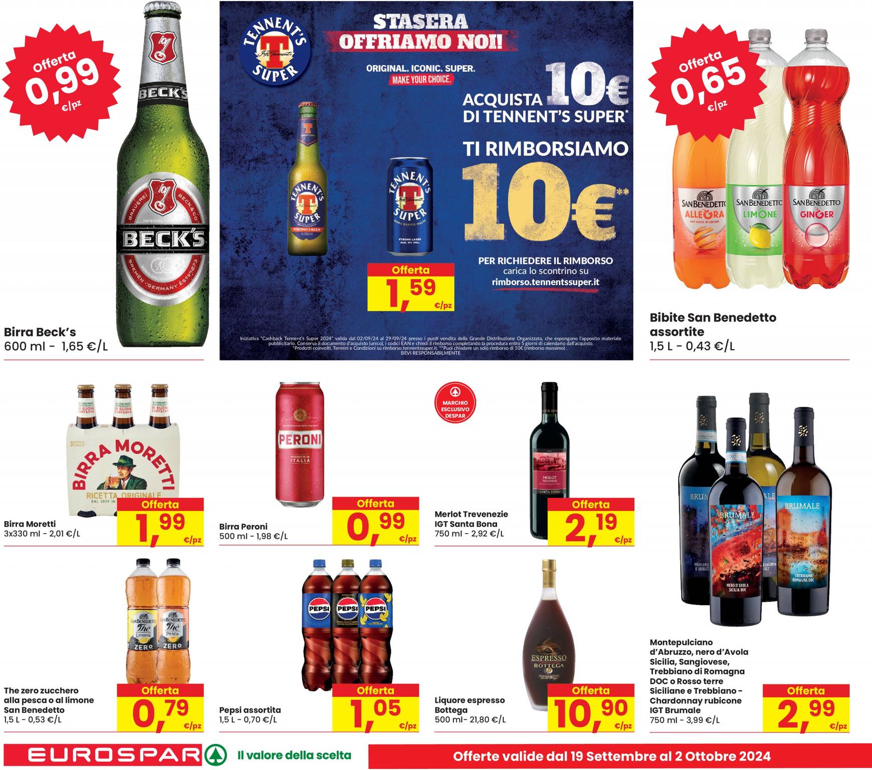 eurospar - Nuovo volantino Eurospar 19.09. - 02.10. - page: 20