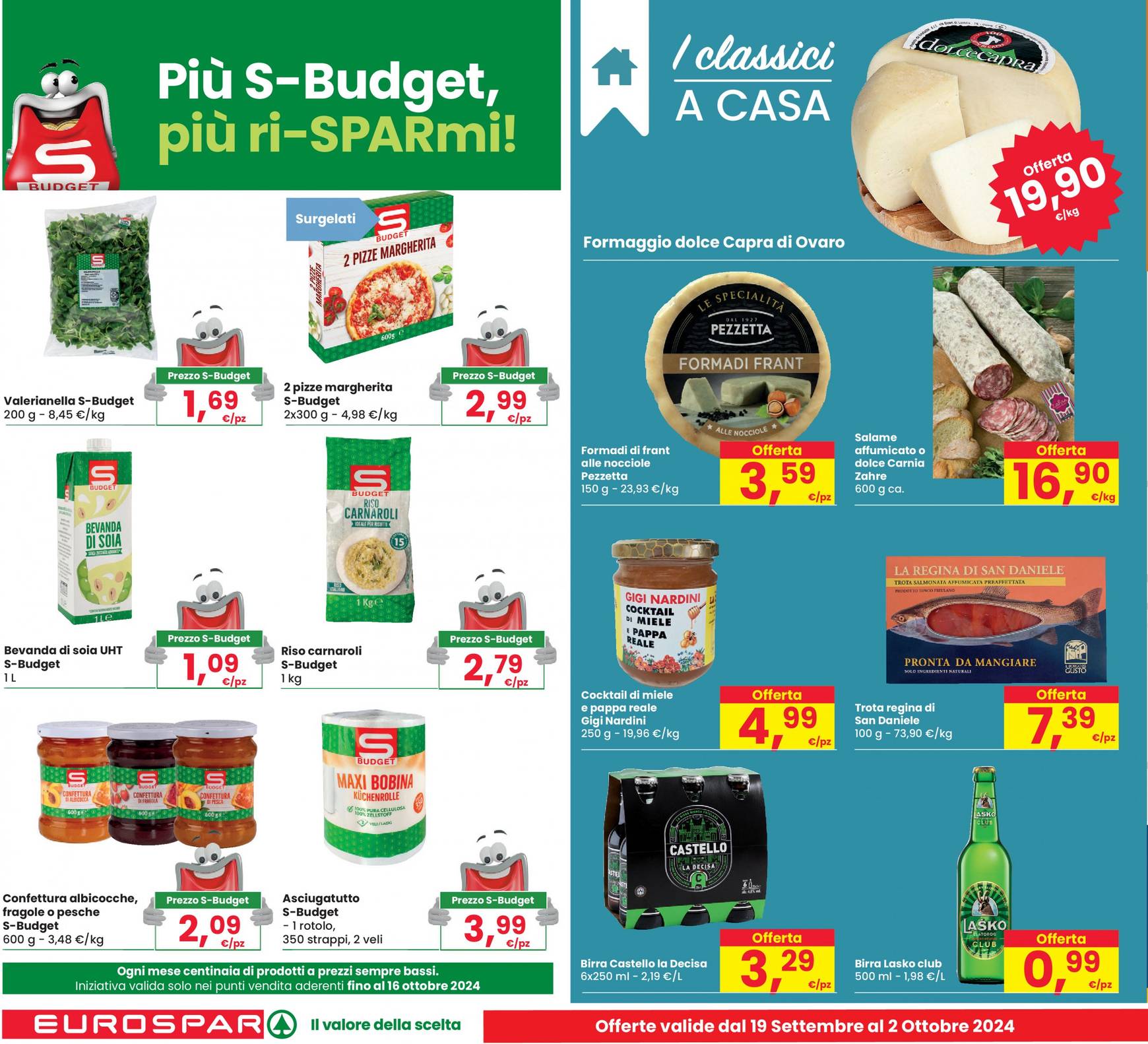 eurospar - Nuovo volantino Eurospar 19.09. - 02.10. - page: 12