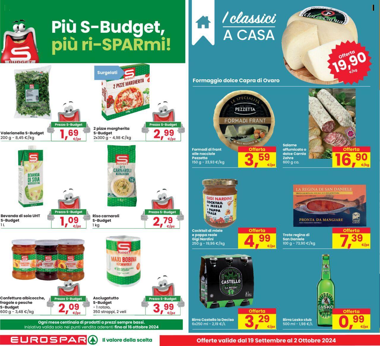 eurospar - Eurospar volantino 19/09/2024 - 02/10/2024 - page: 12