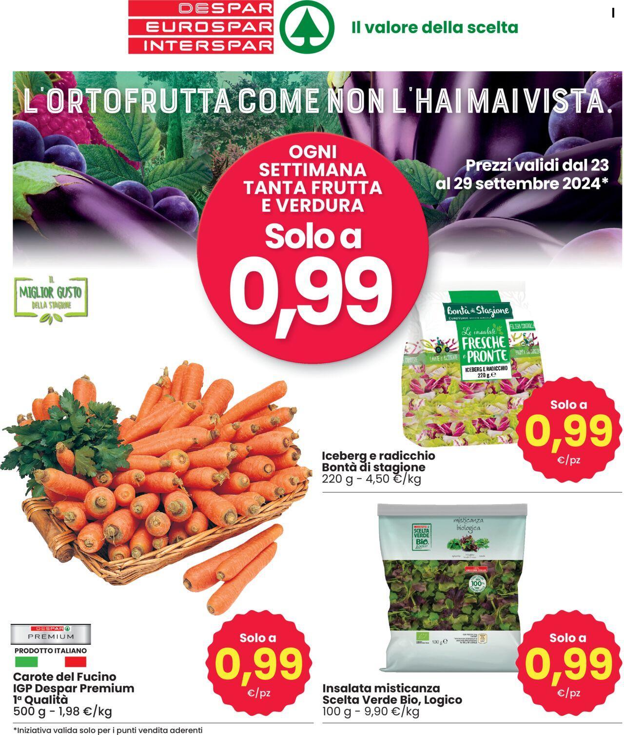 eurospar - Eurospar volantino 23/09/2024 - 29/09/2024 - page: 3