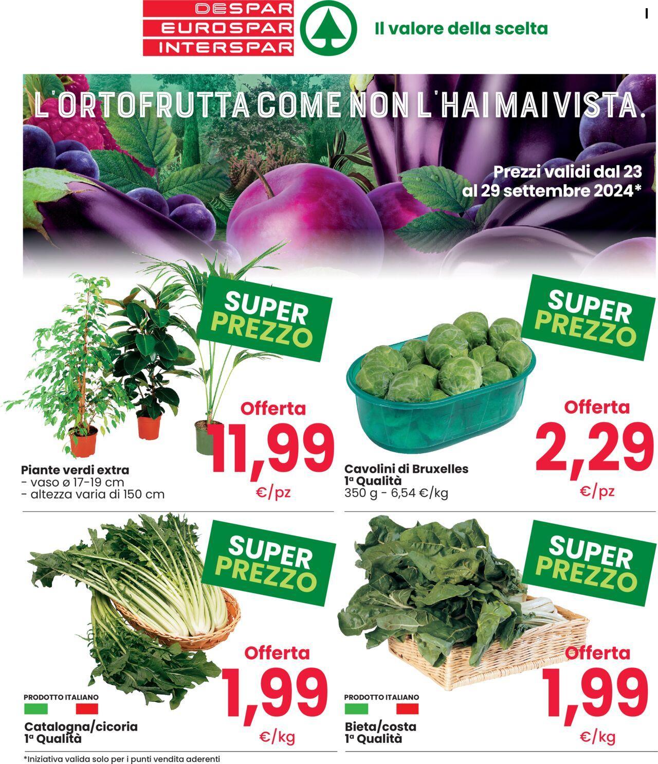 eurospar - Eurospar volantino 23/09/2024 - 29/09/2024 - page: 5