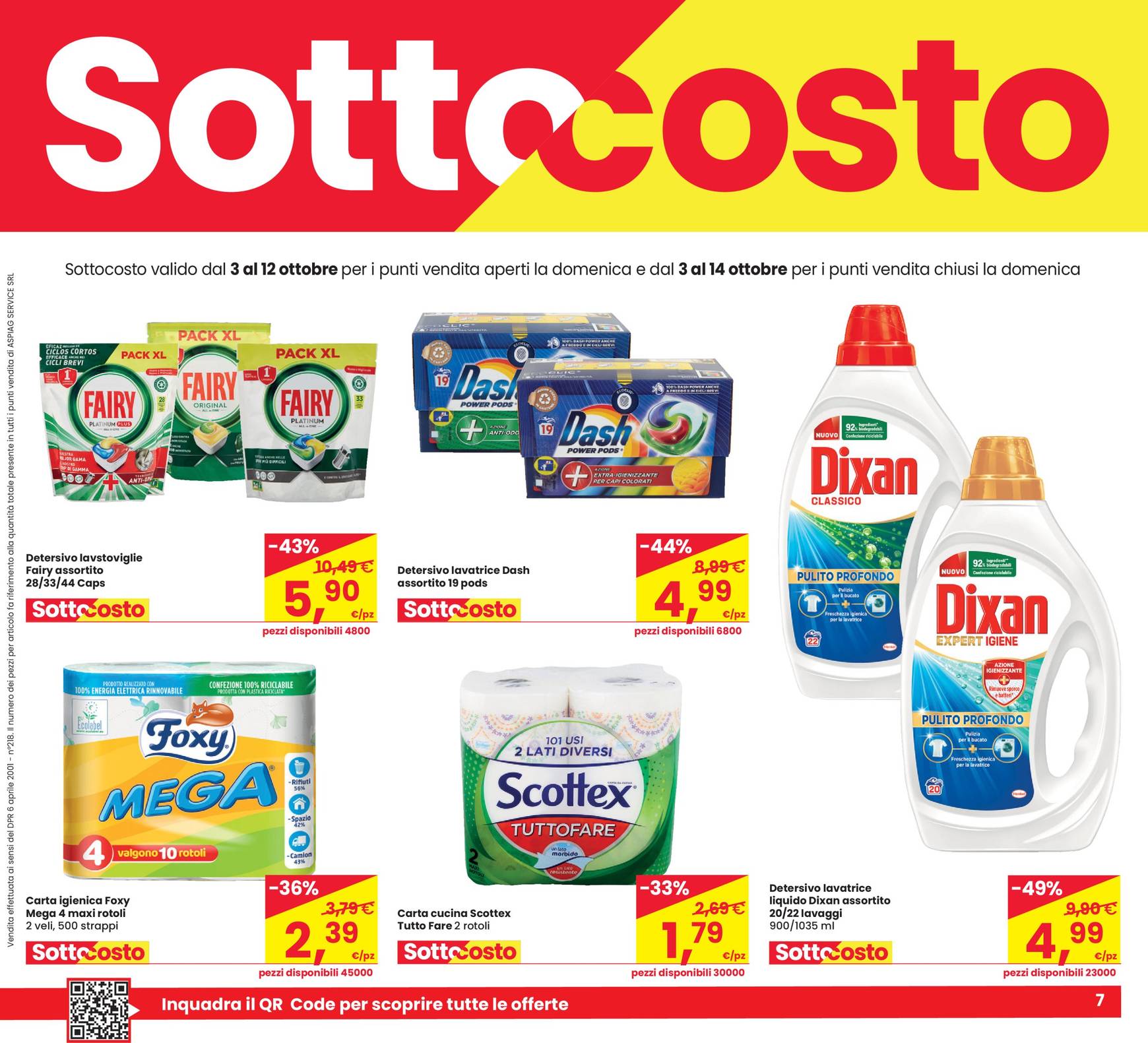 eurospar - Nuovo volantino Eurospar 03.10. - 14.10. - page: 7