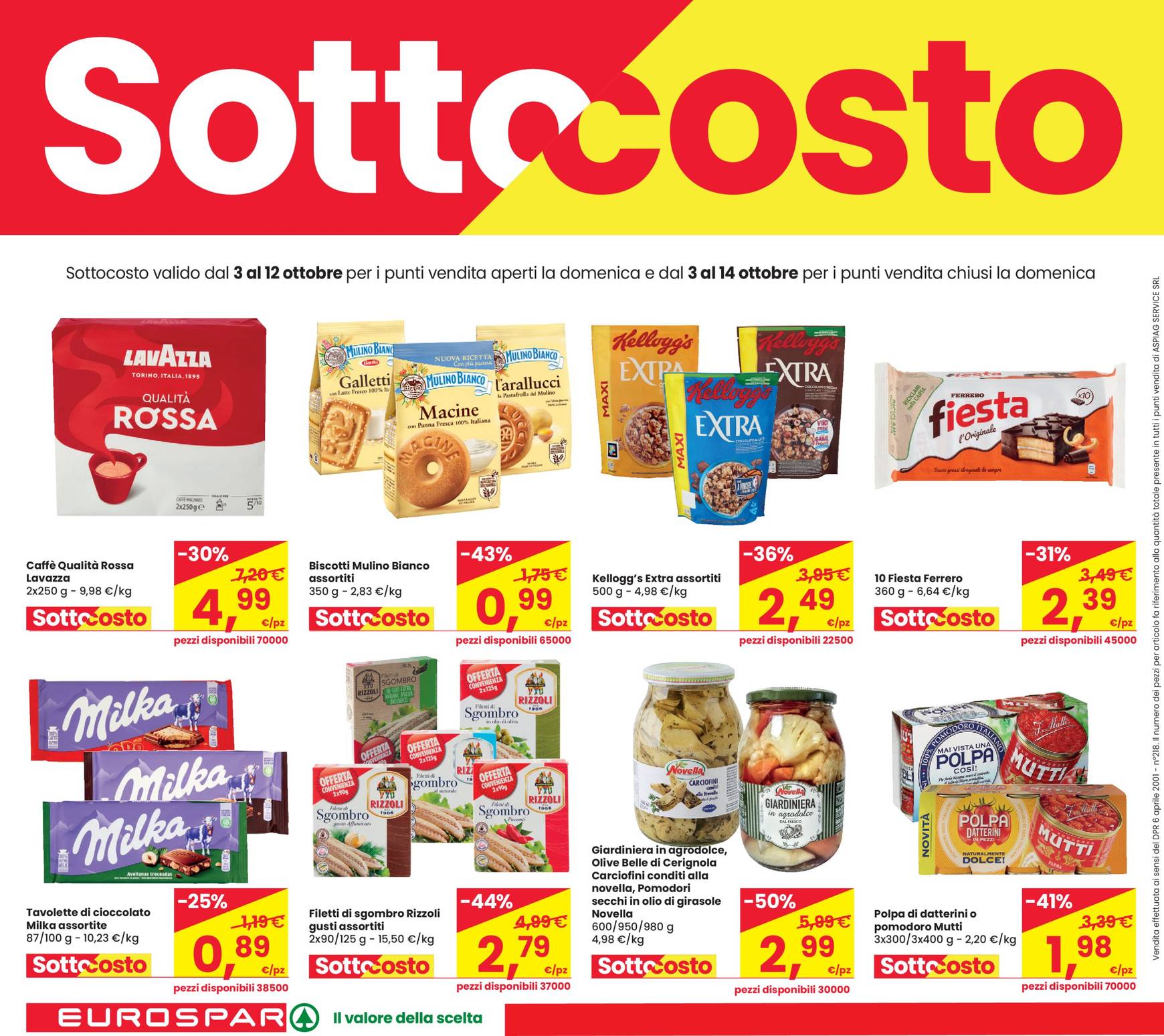 eurospar - Nuovo volantino Eurospar 03.10. - 14.10. - page: 4