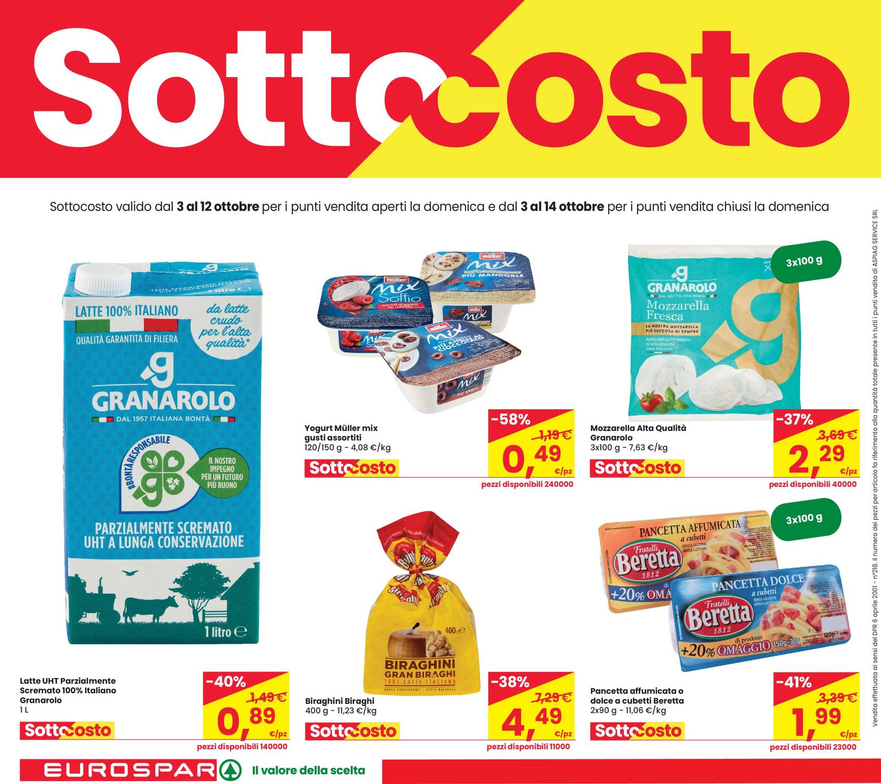 eurospar - Nuovo volantino Eurospar 03.10. - 14.10. - page: 2