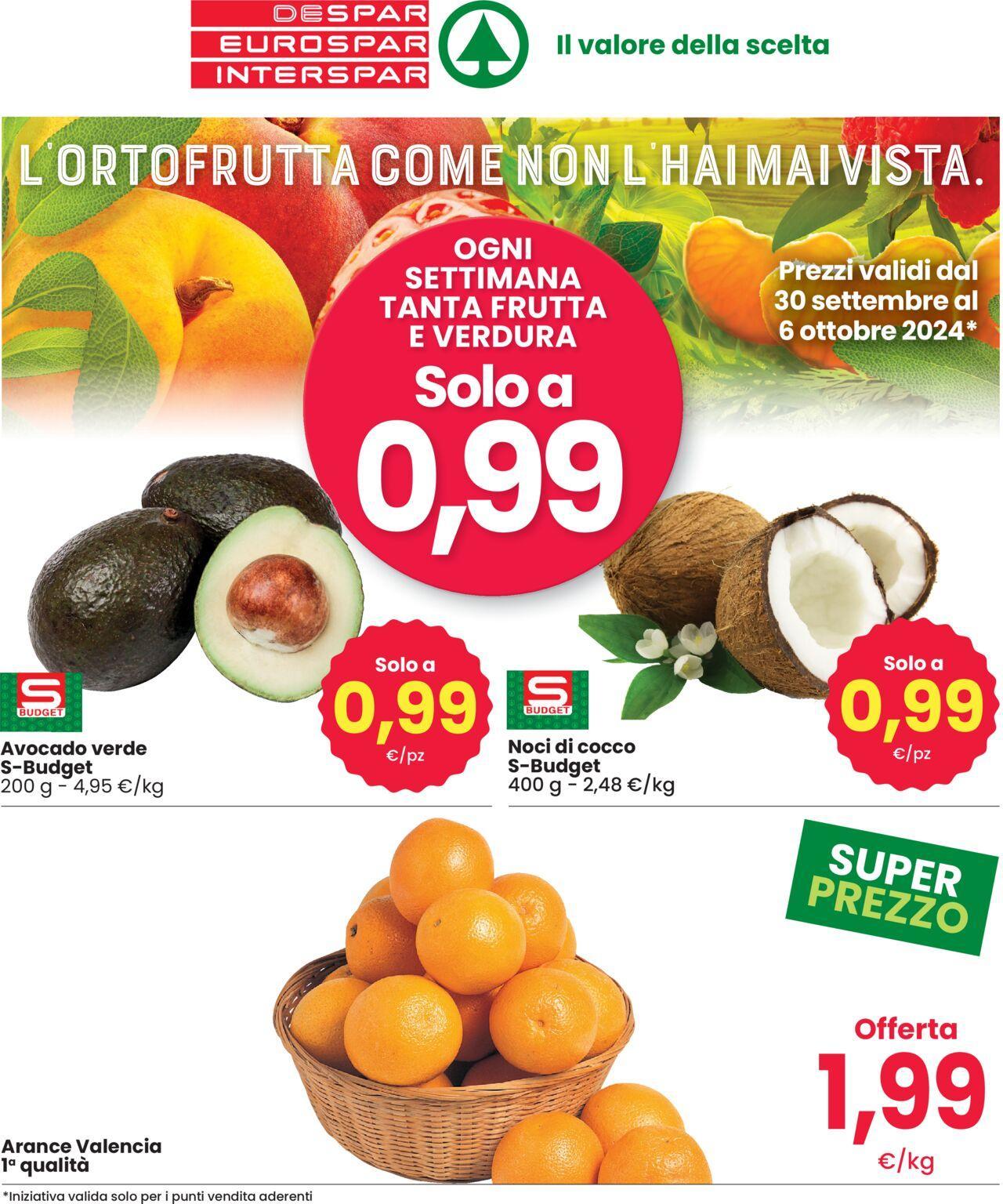 eurospar - Eurospar volantino 30/09/2024 - 06/10/2024 - page: 3