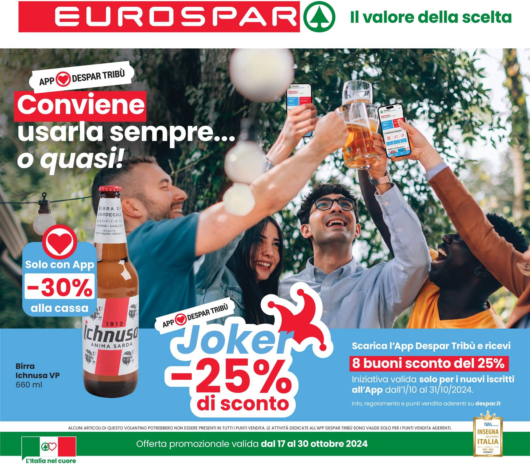 eurospar - Volantino Eurospar valido dal 17.10. al 30.10.