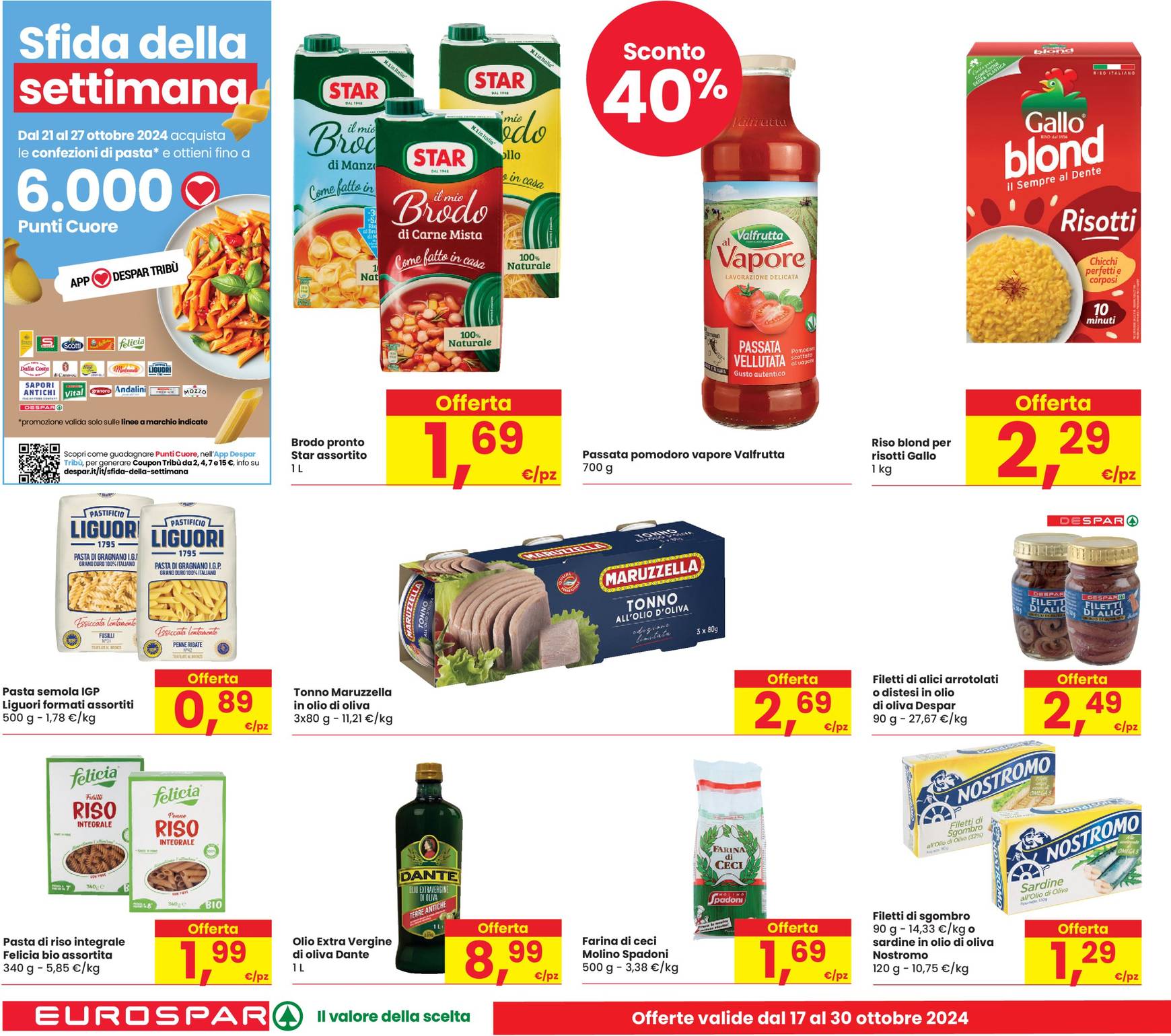 eurospar - Volantino Eurospar valido dal 17.10. al 30.10. - page: 18