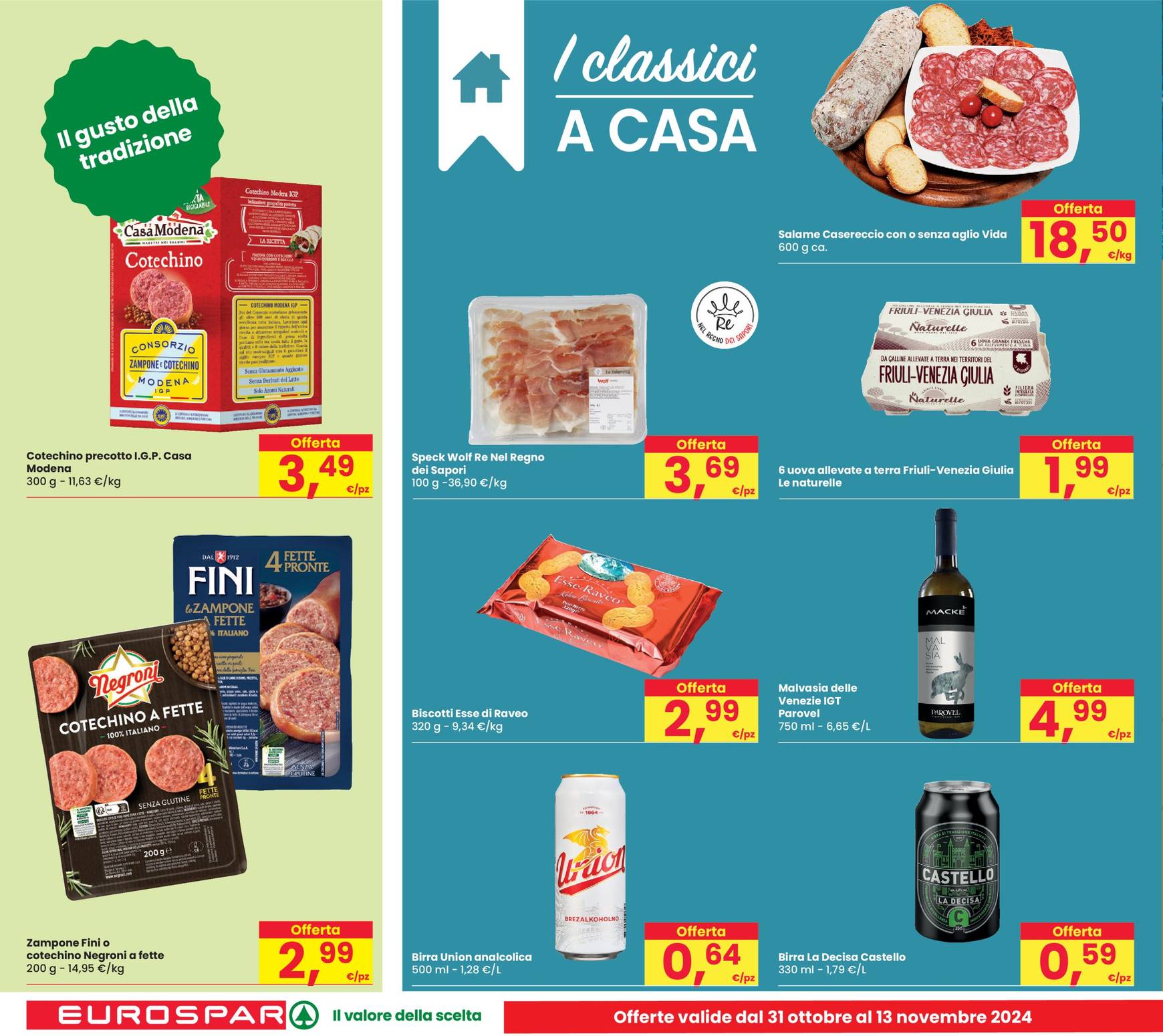 eurospar - Volantino Eurospar valido dal 31.10. al 13.11. - page: 12