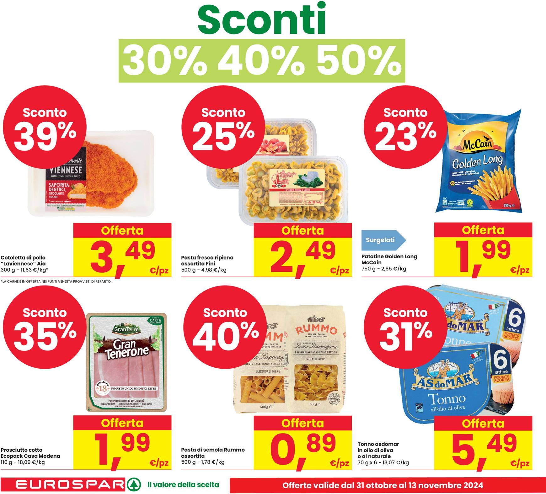 eurospar - Volantino Eurospar valido dal 31.10. al 13.11. - page: 2