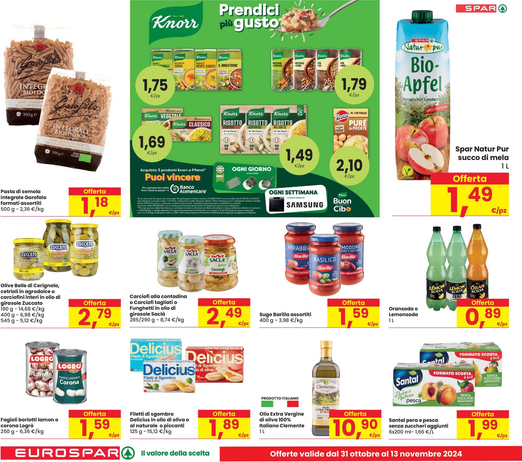 eurospar - Volantino Eurospar valido dal 31.10. al 13.11. - page: 18