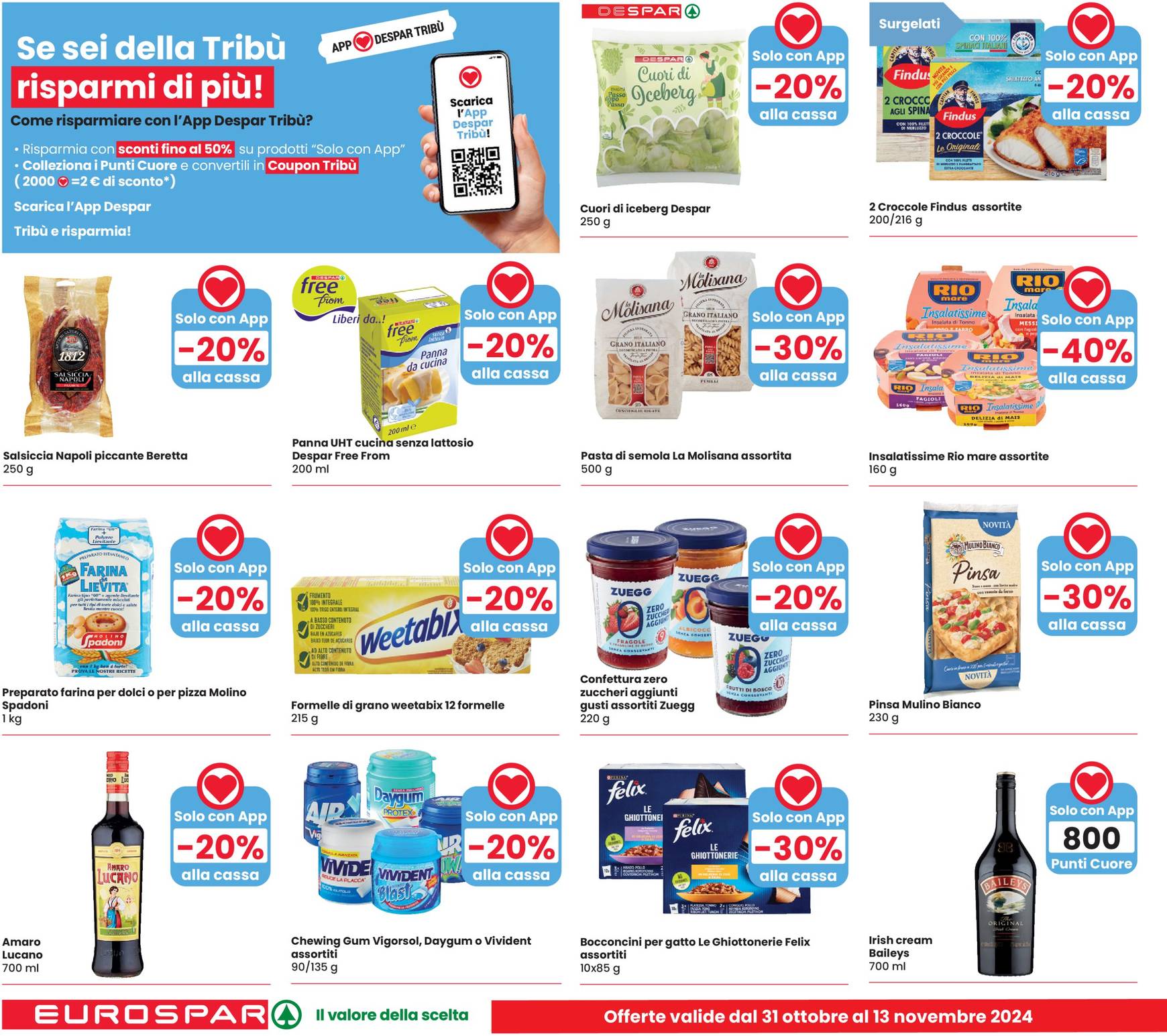 eurospar - Volantino Eurospar valido dal 31.10. al 13.11. - page: 20