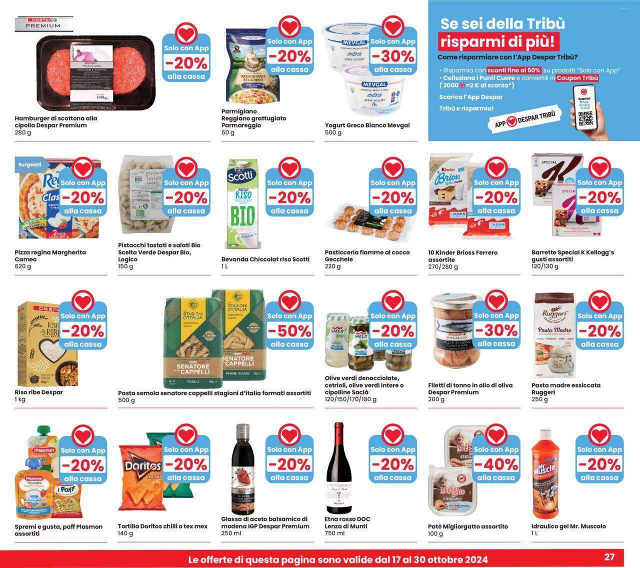 eurospar - Eurospar volantino 17/10/2024 - 30/10/2024 - page: 27