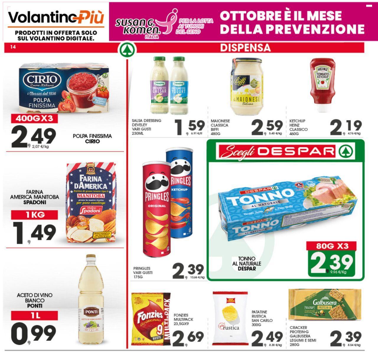 eurospar - Eurospar volantino 24/10/2024 - 31/10/2024 - page: 14