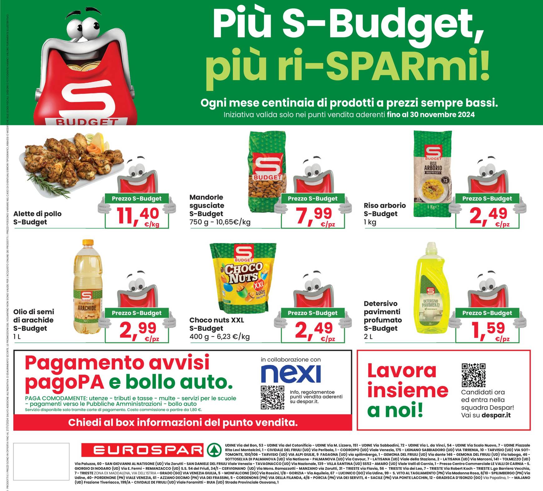 eurospar - Volantino Eurospar valido dal 14.11. al 27.11. - page: 24