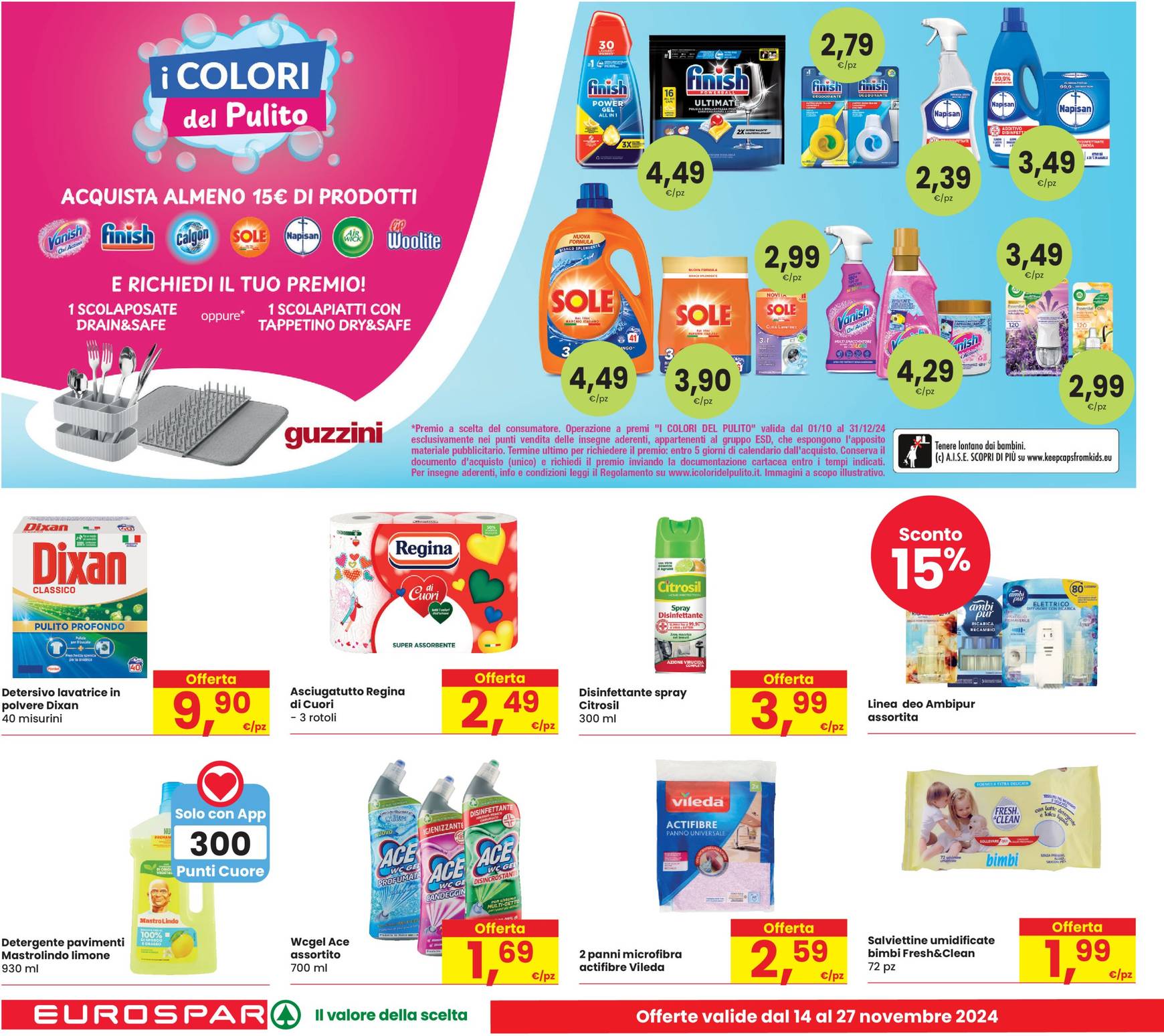 eurospar - Volantino Eurospar valido dal 14.11. al 27.11. - page: 20