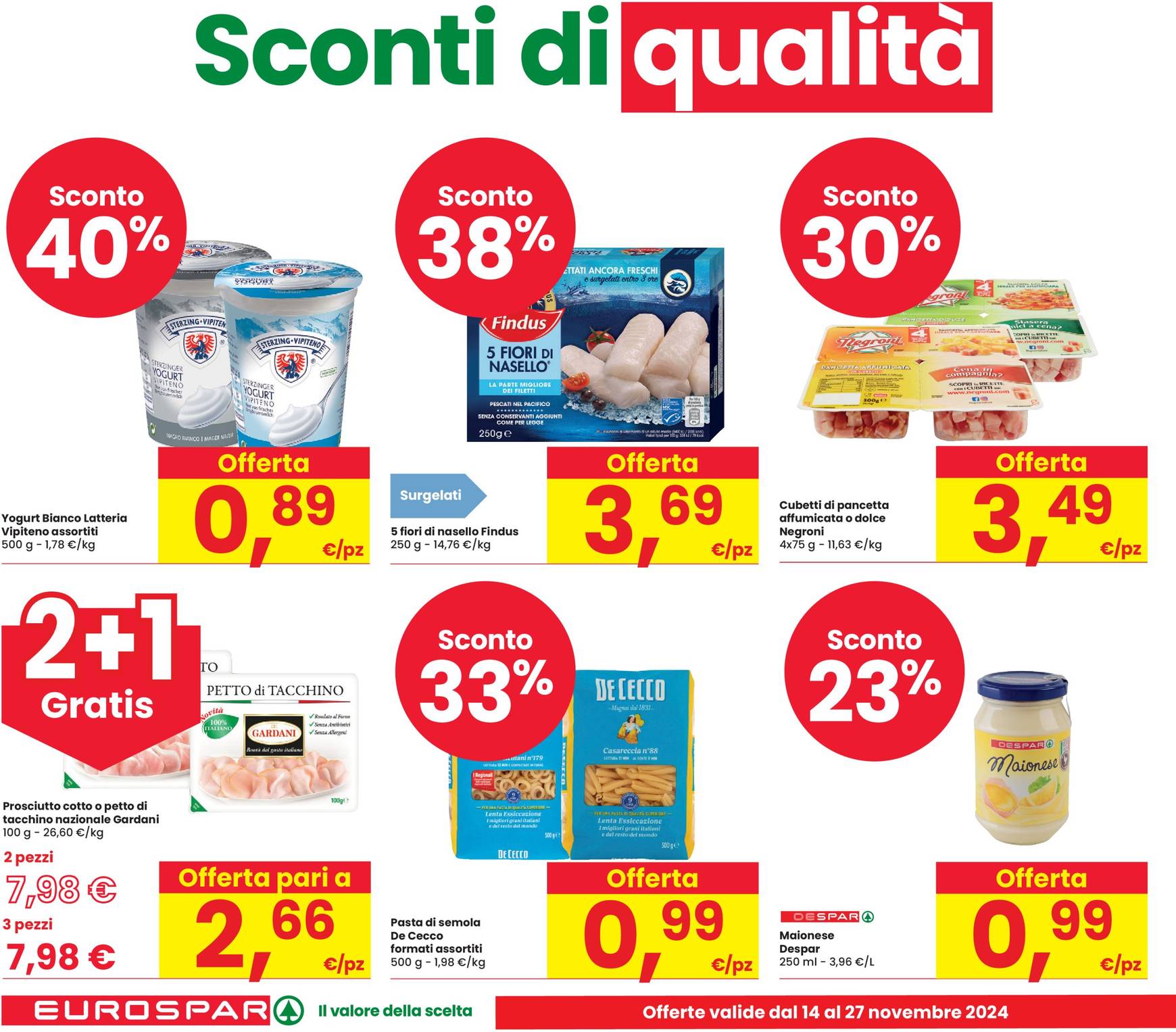 eurospar - Volantino Eurospar valido dal 14.11. al 27.11. - page: 2