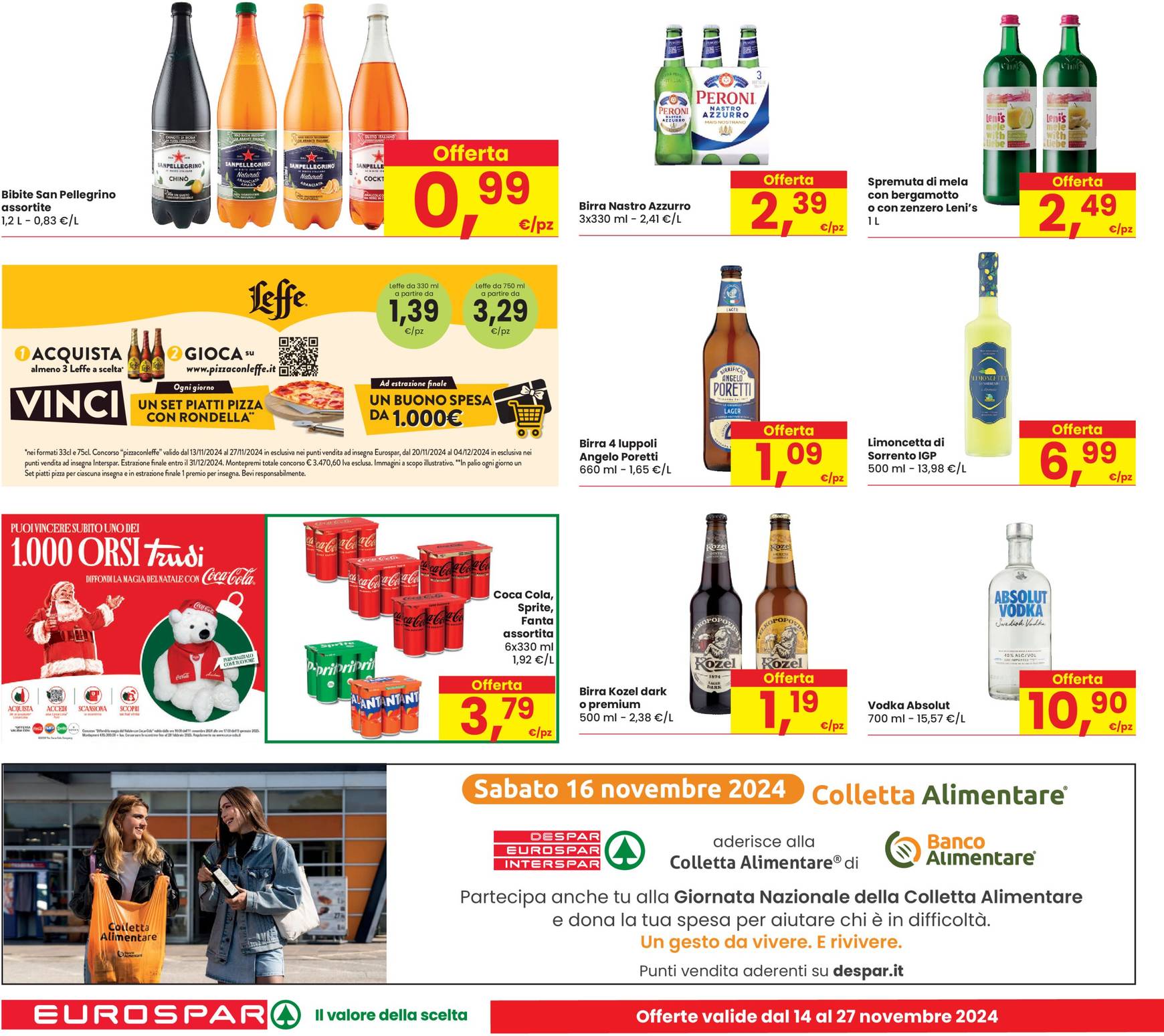 eurospar - Volantino Eurospar valido dal 14.11. al 27.11. - page: 12