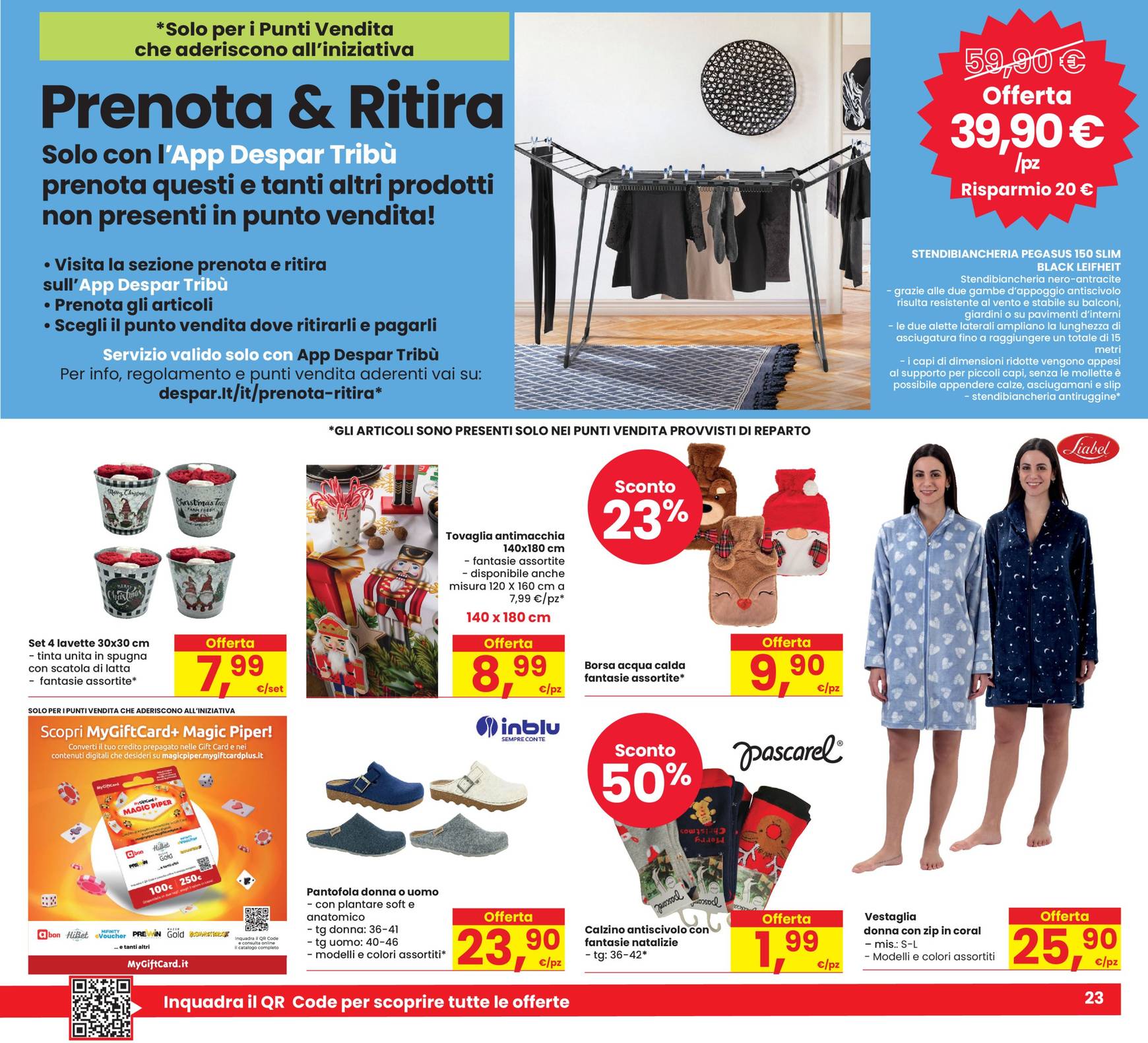 eurospar - Volantino Eurospar valido dal 14.11. al 27.11. - page: 23