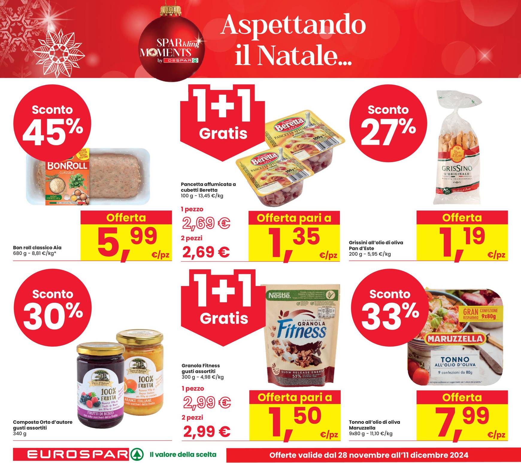 eurospar - Volantino Eurospar valido dal 28/11 al 11/12 - page: 2