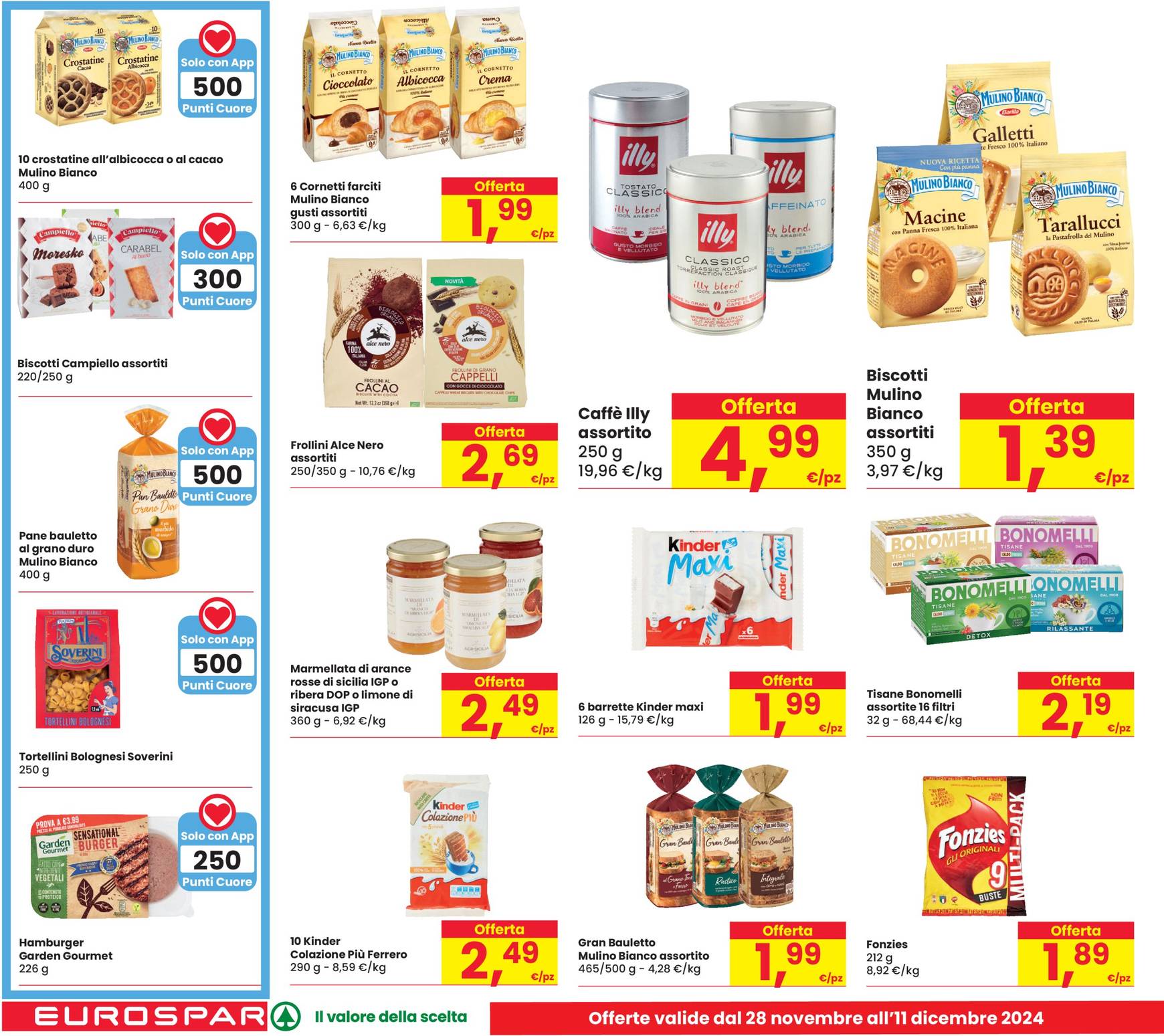 eurospar - Volantino Eurospar valido dal 28/11 al 11/12 - page: 24