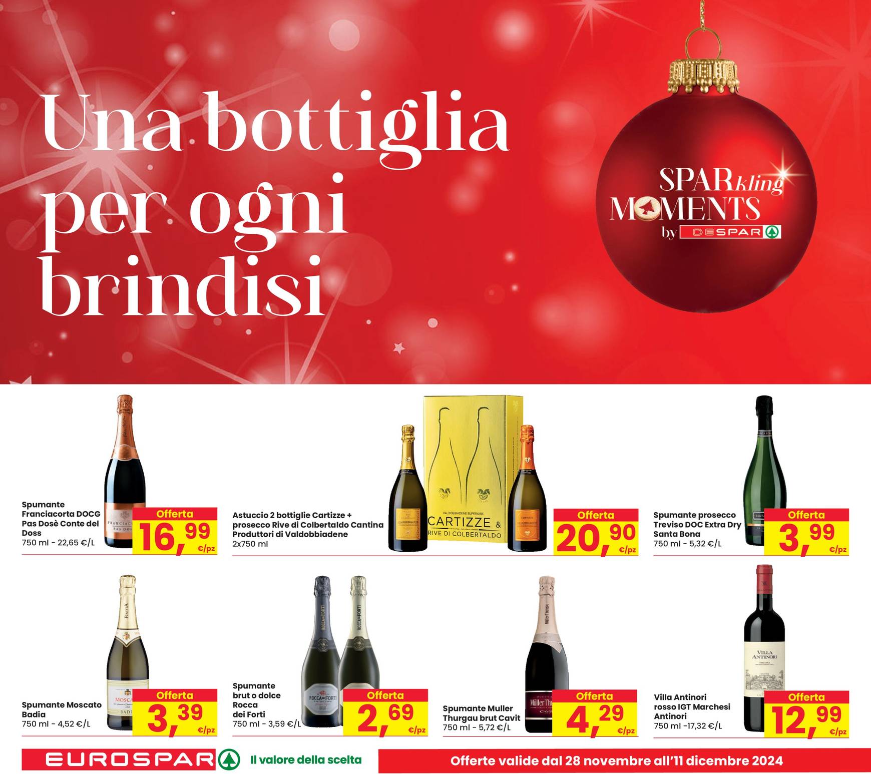 eurospar - Volantino Eurospar valido dal 28/11 al 11/12 - page: 16