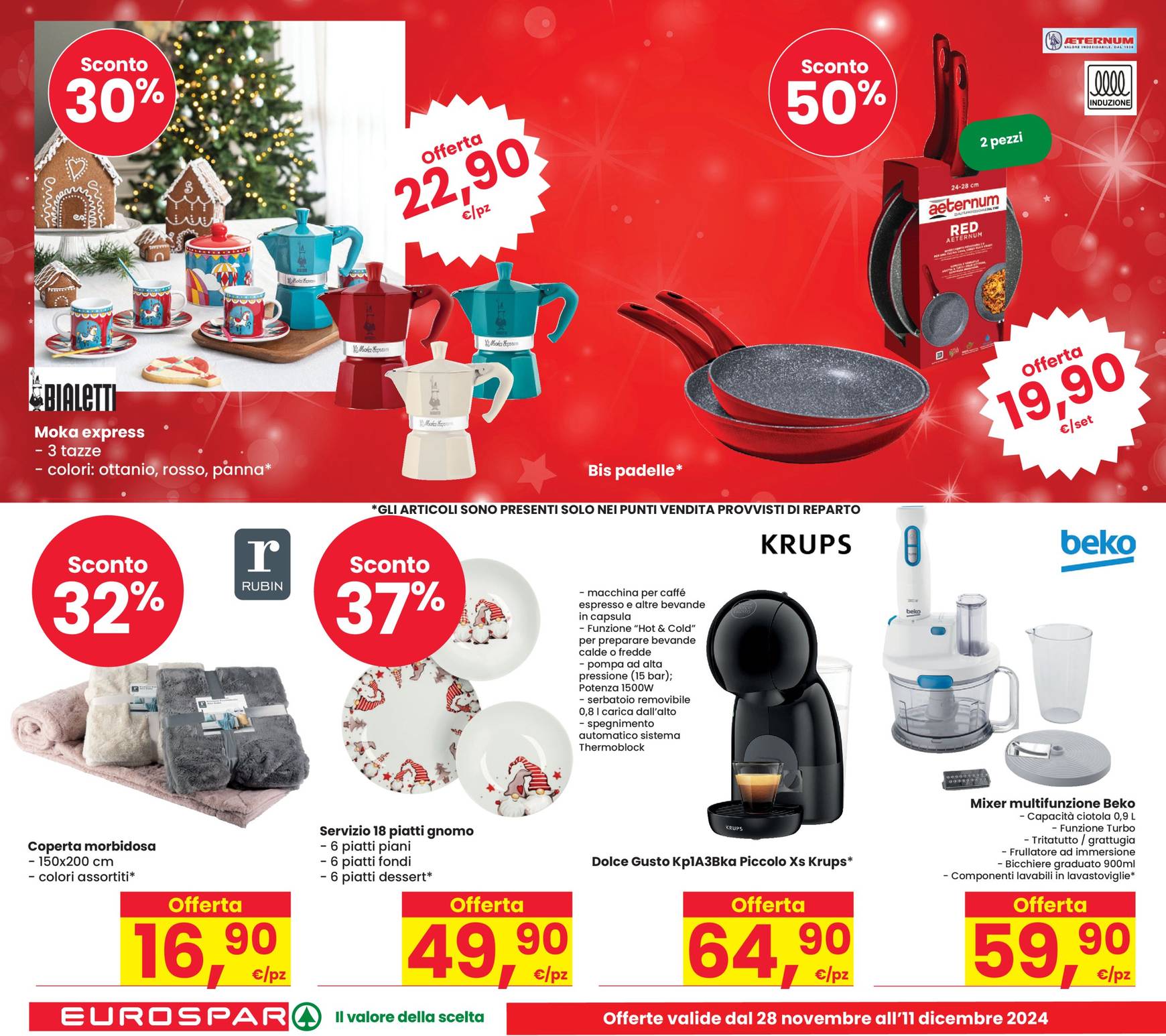 eurospar - Volantino Eurospar valido dal 28/11 al 11/12 - page: 18