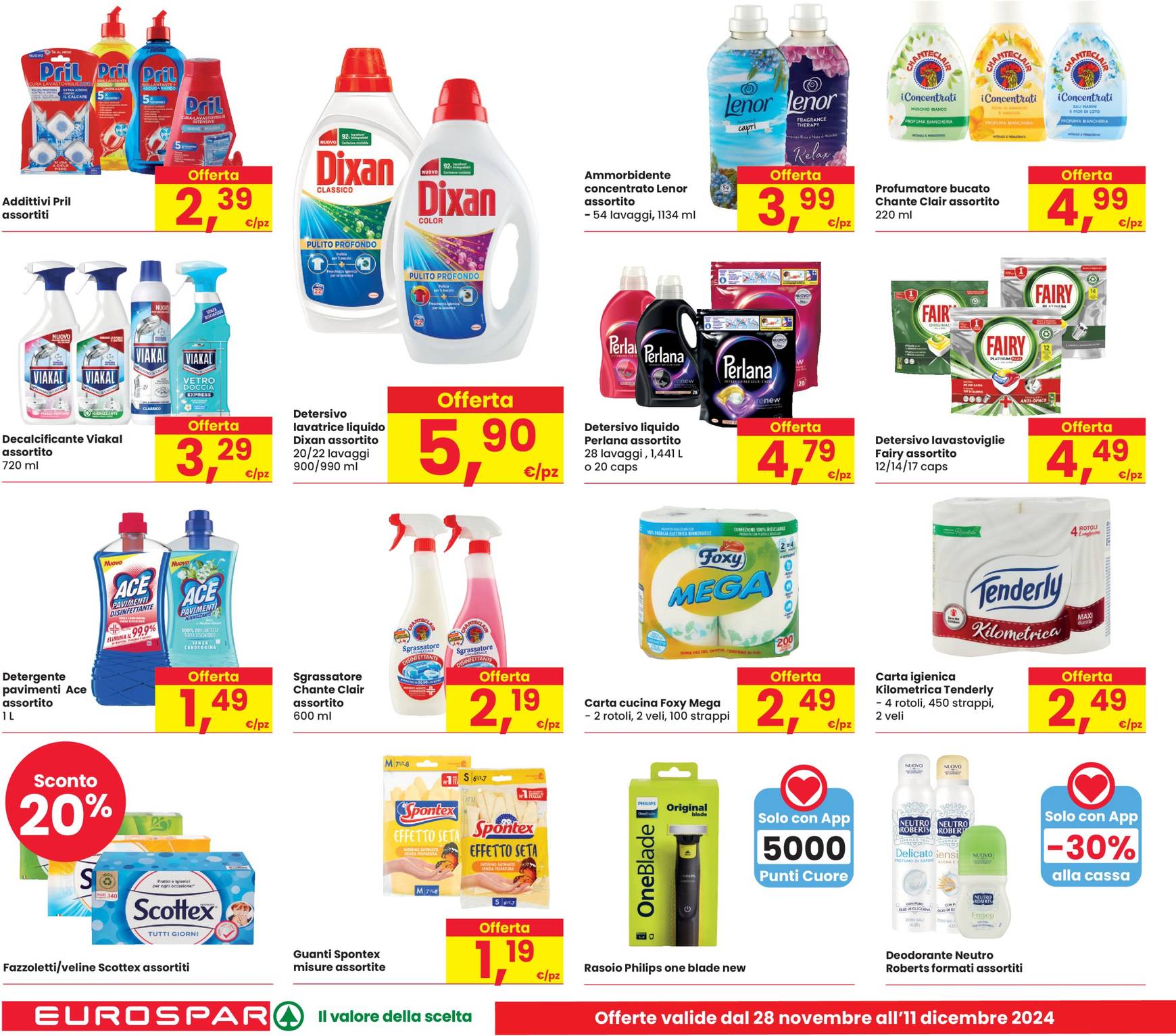 eurospar - Volantino Eurospar valido dal 28/11 al 11/12 - page: 26