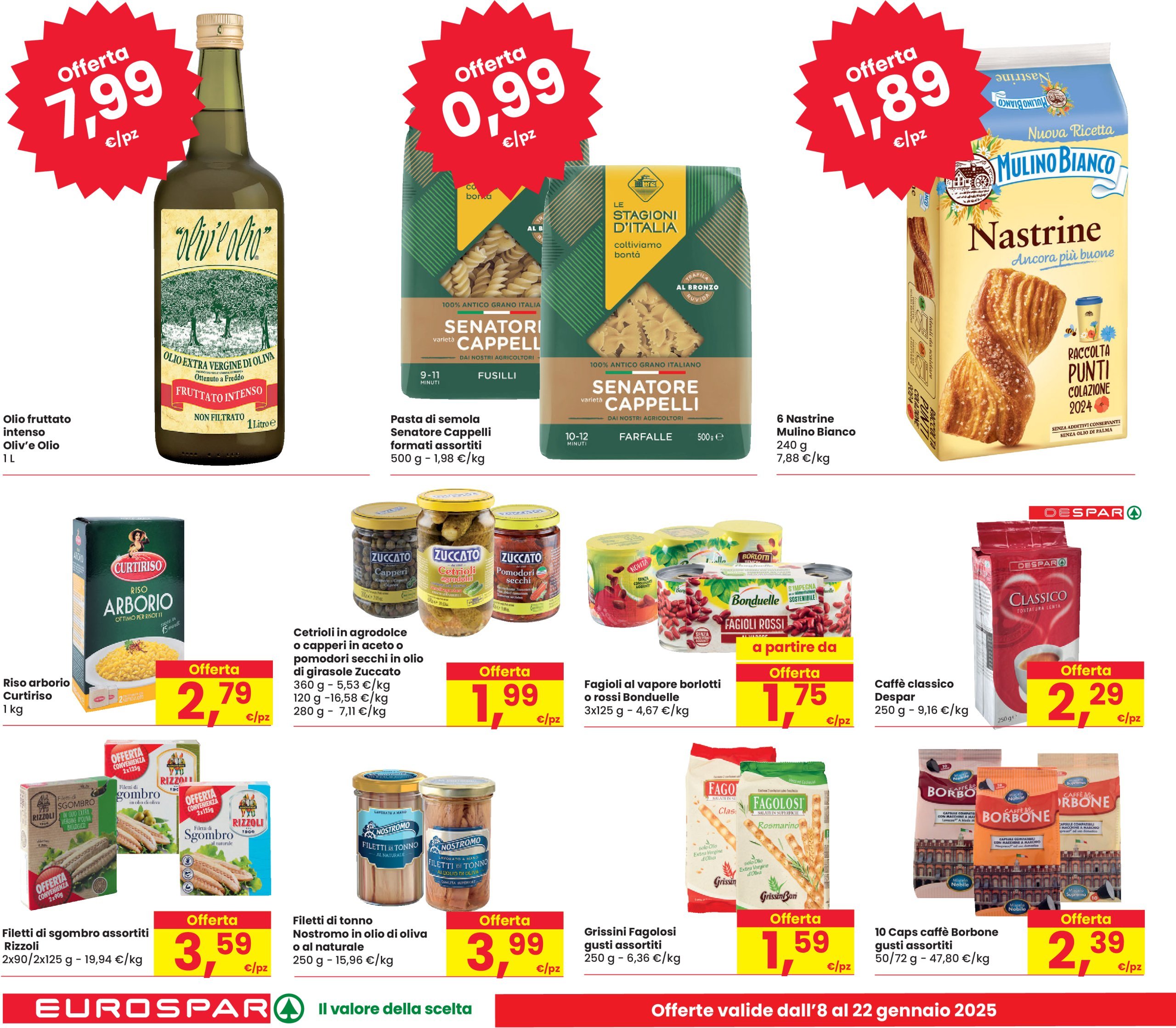 eurospar - Volantino Eurospar valido dal 08/01 al 22/01 - page: 18