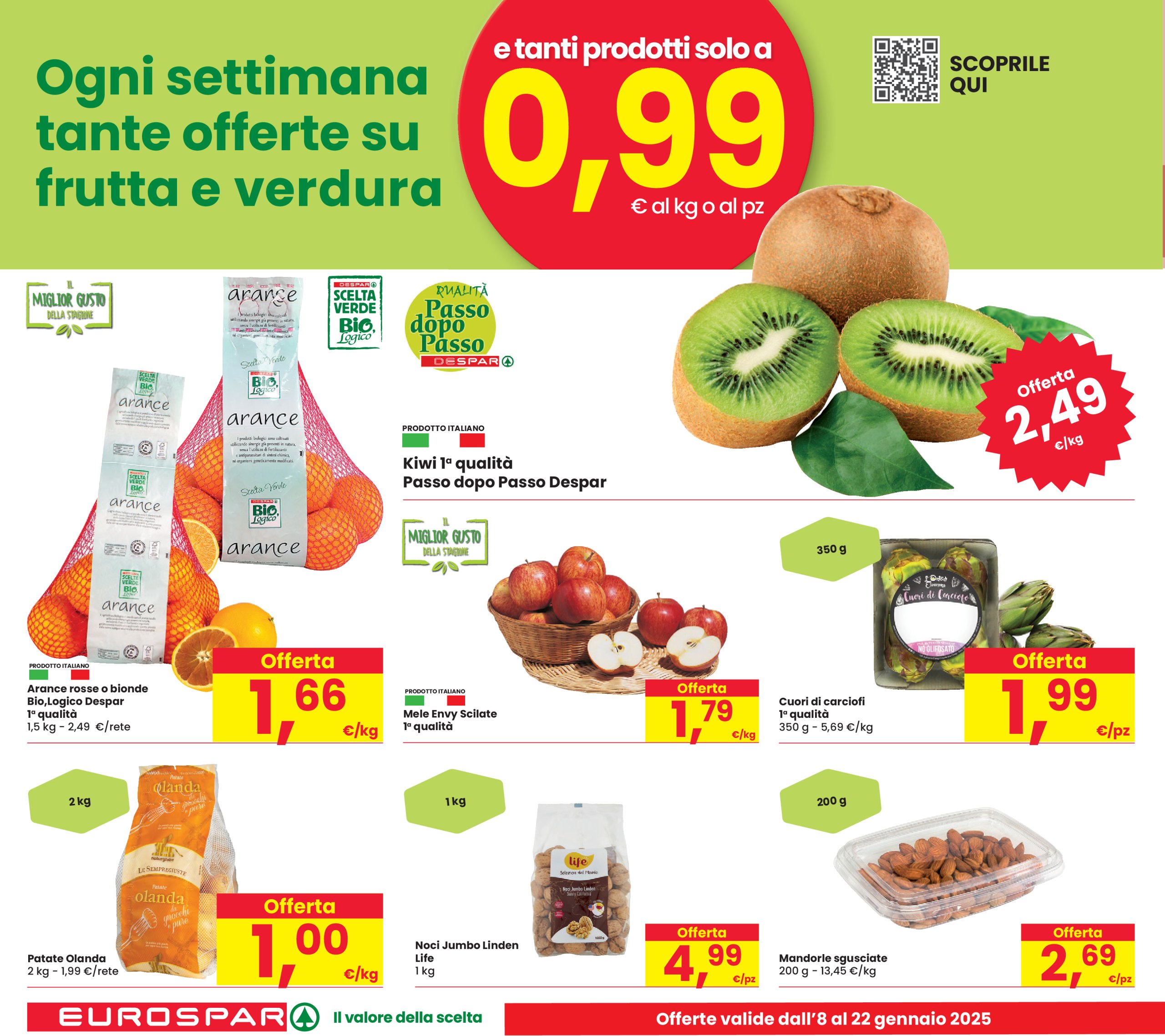 eurospar - Volantino Eurospar valido dal 08/01 al 22/01 - page: 8