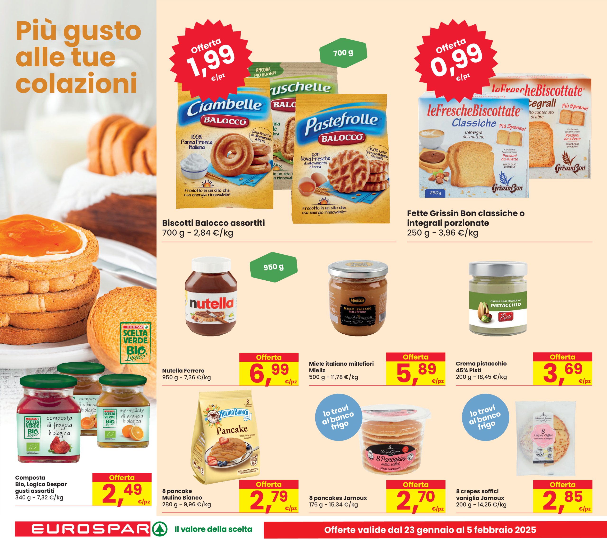 eurospar - Volantino Eurospar valido dal 23/01 al 05/02 - page: 18