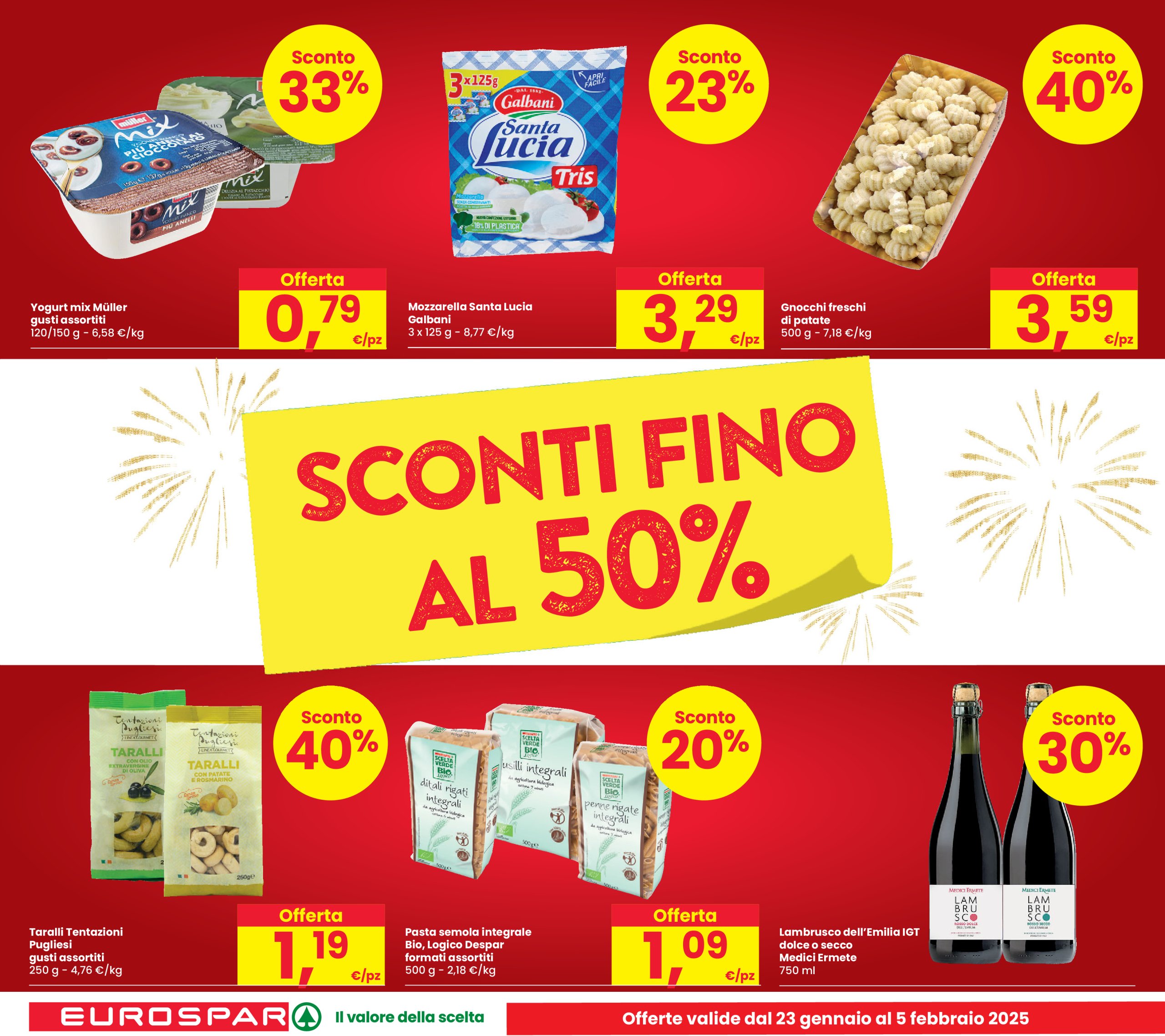 eurospar - Volantino Eurospar valido dal 23/01 al 05/02 - page: 2