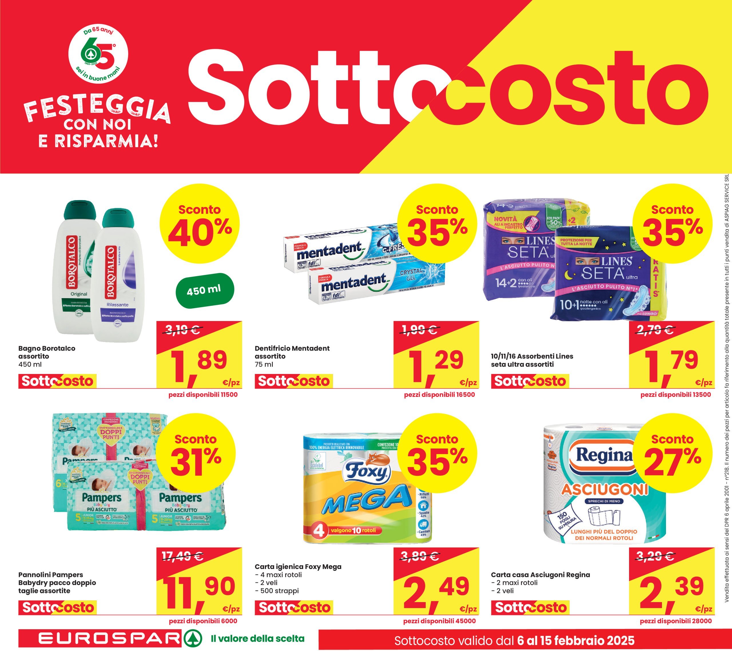 eurospar - Volantino Eurospar valido dal 06/02 al 15/02 - page: 6