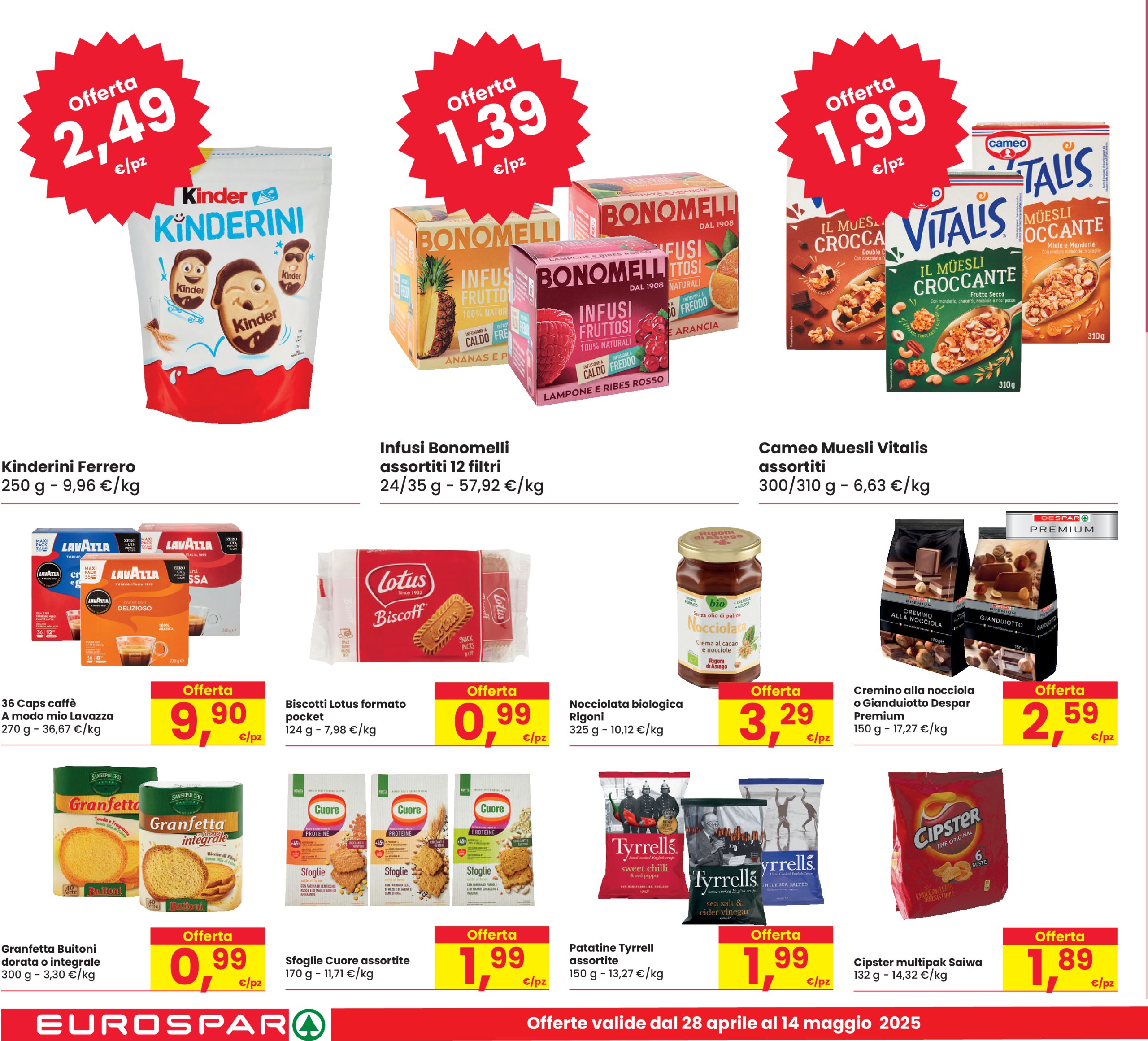 eurospar - Volantino Eurospar valido dal 28/04 al 14/05 - page: 18