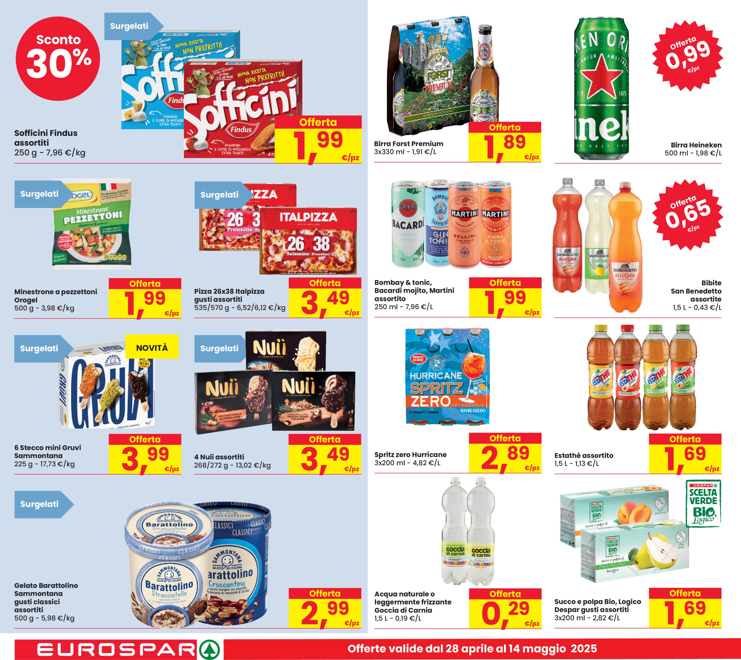 eurospar - Volantino Eurospar valido dal 28/04 al 14/05 - page: 20