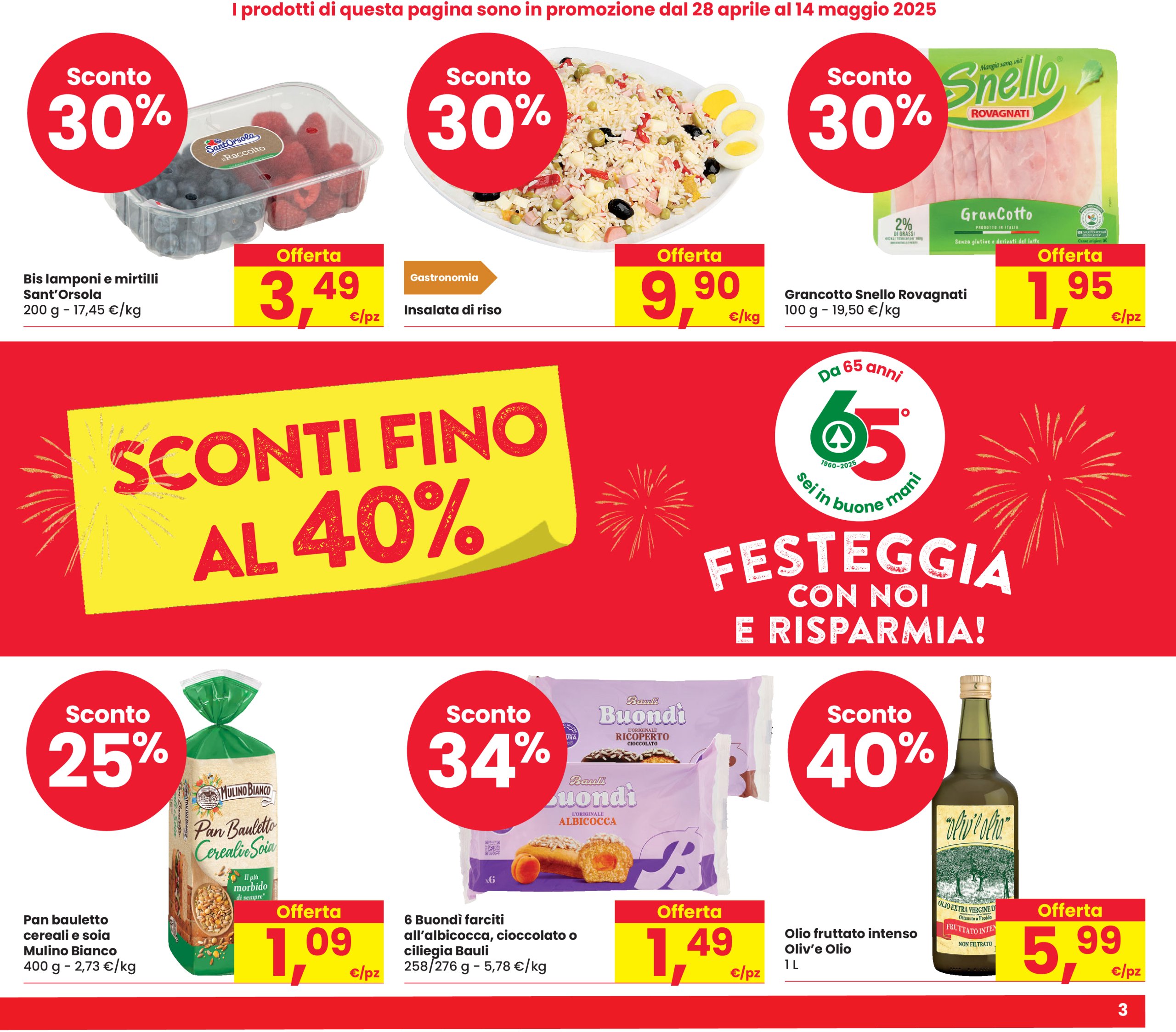 eurospar - Volantino Eurospar valido dal 28/04 al 14/05 - page: 3
