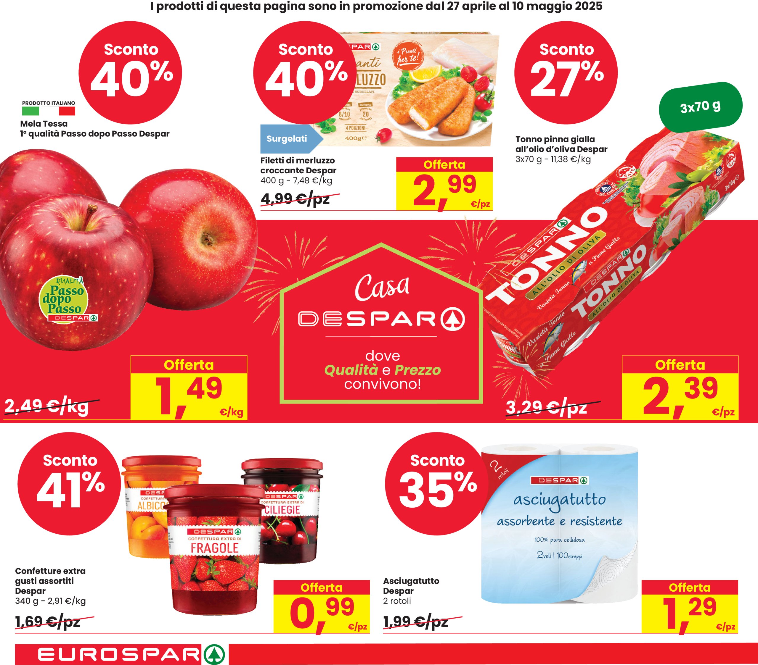 eurospar - Volantino Eurospar valido dal 28/04 al 14/05 - page: 2