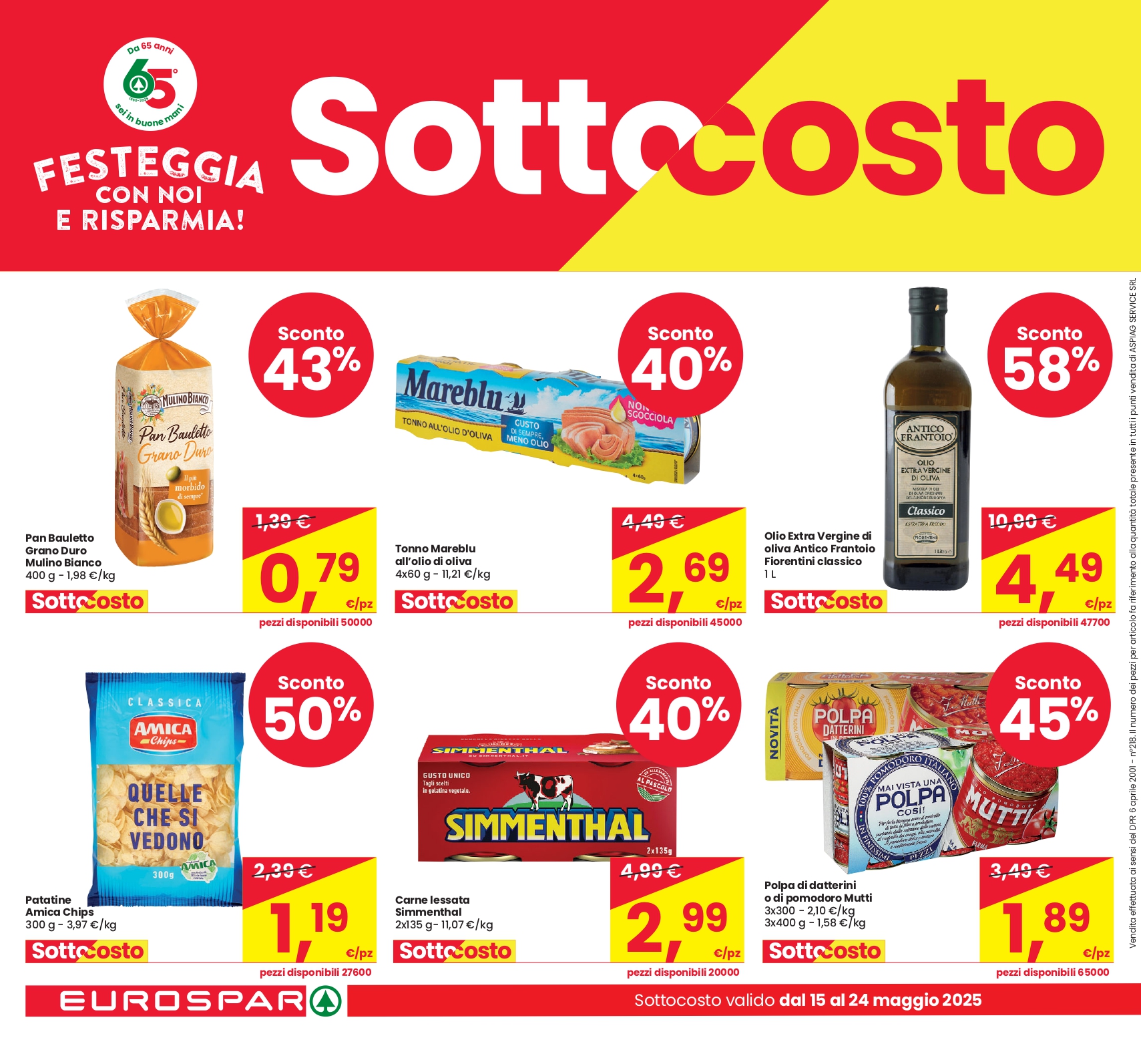eurospar - Volantino Eurospar valido dal 15/05 al 24/05 - page: 4