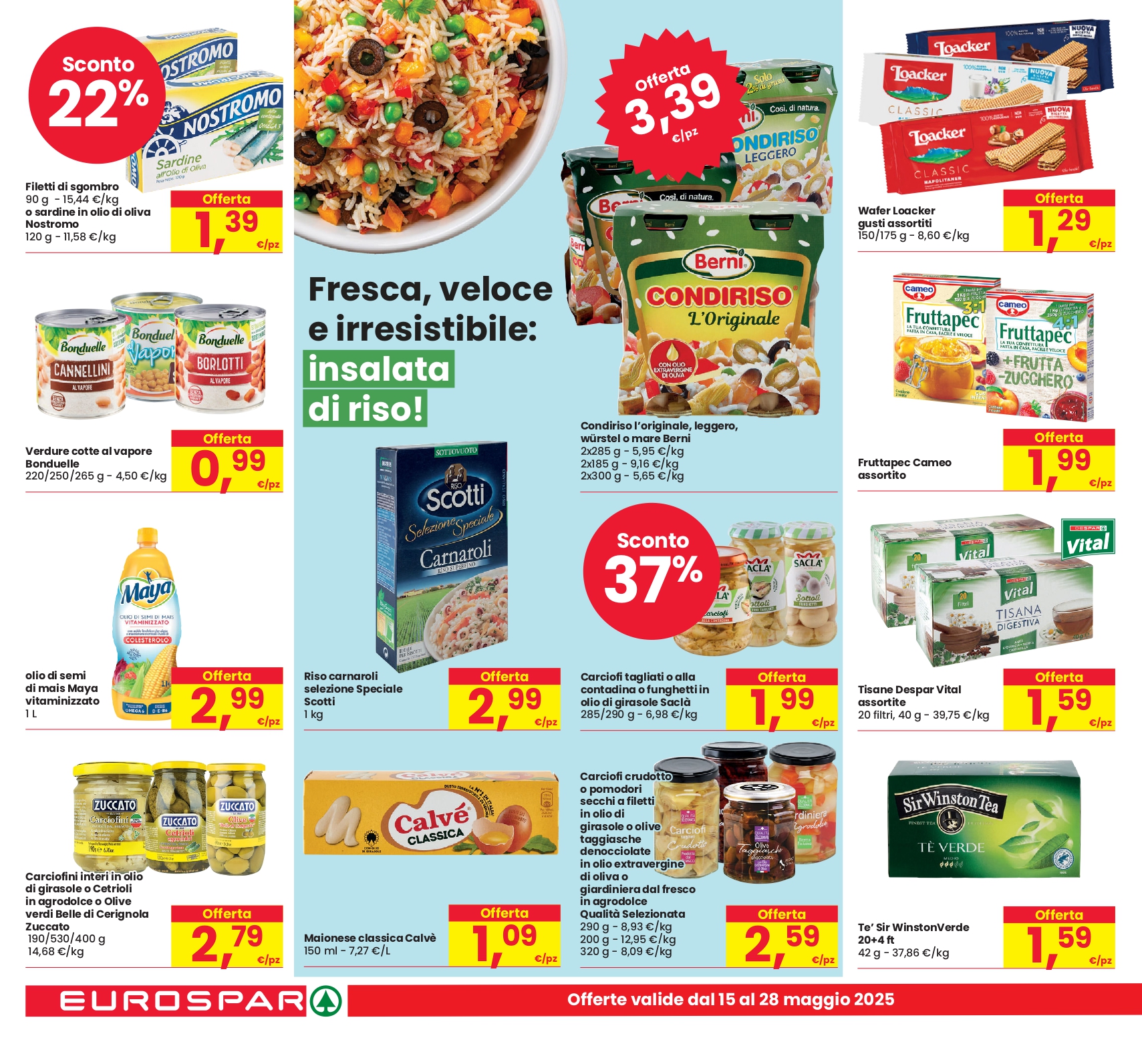 eurospar - Volantino Eurospar valido dal 15/05 al 24/05 - page: 14